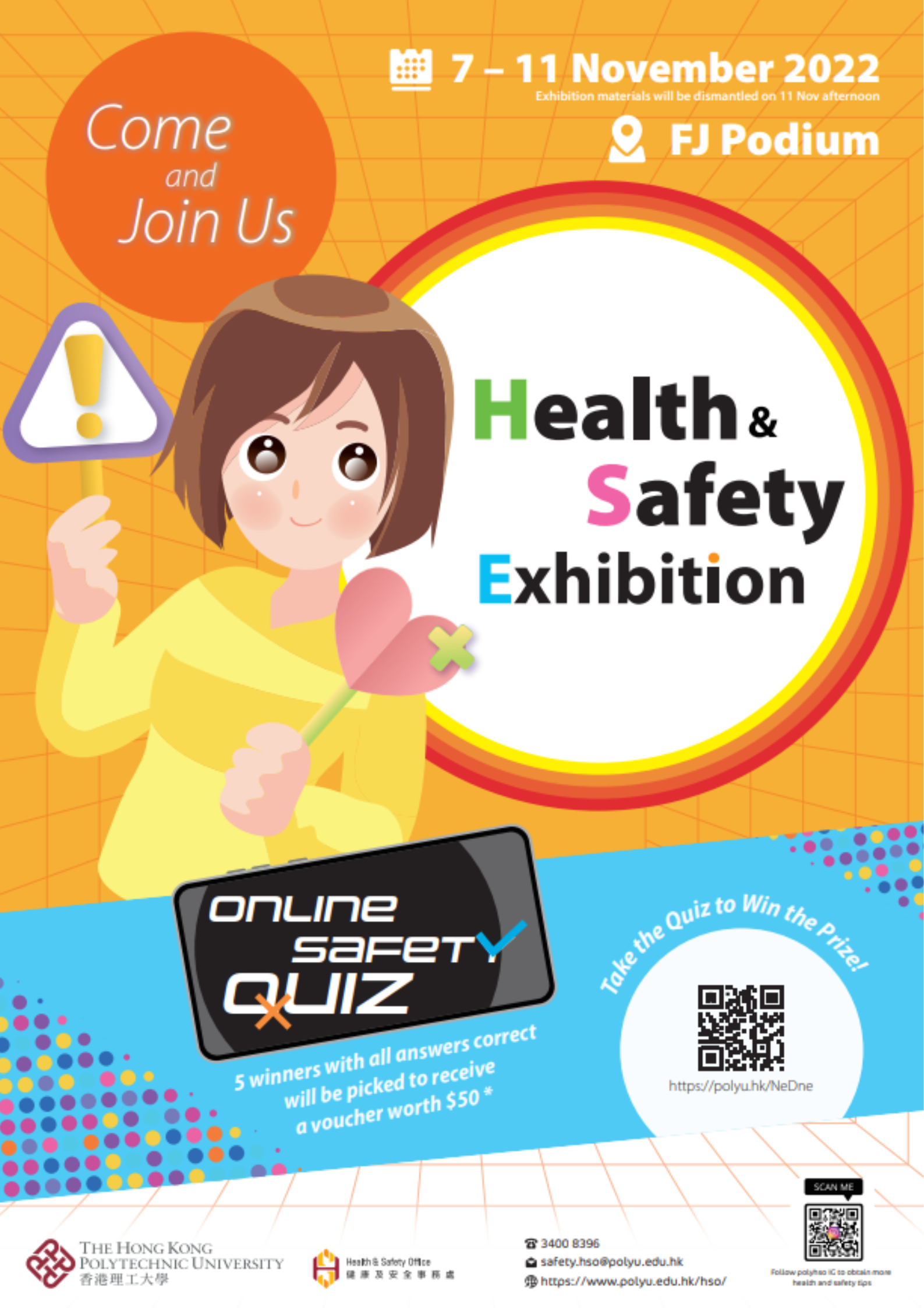Health and Safety Exhibition Poster