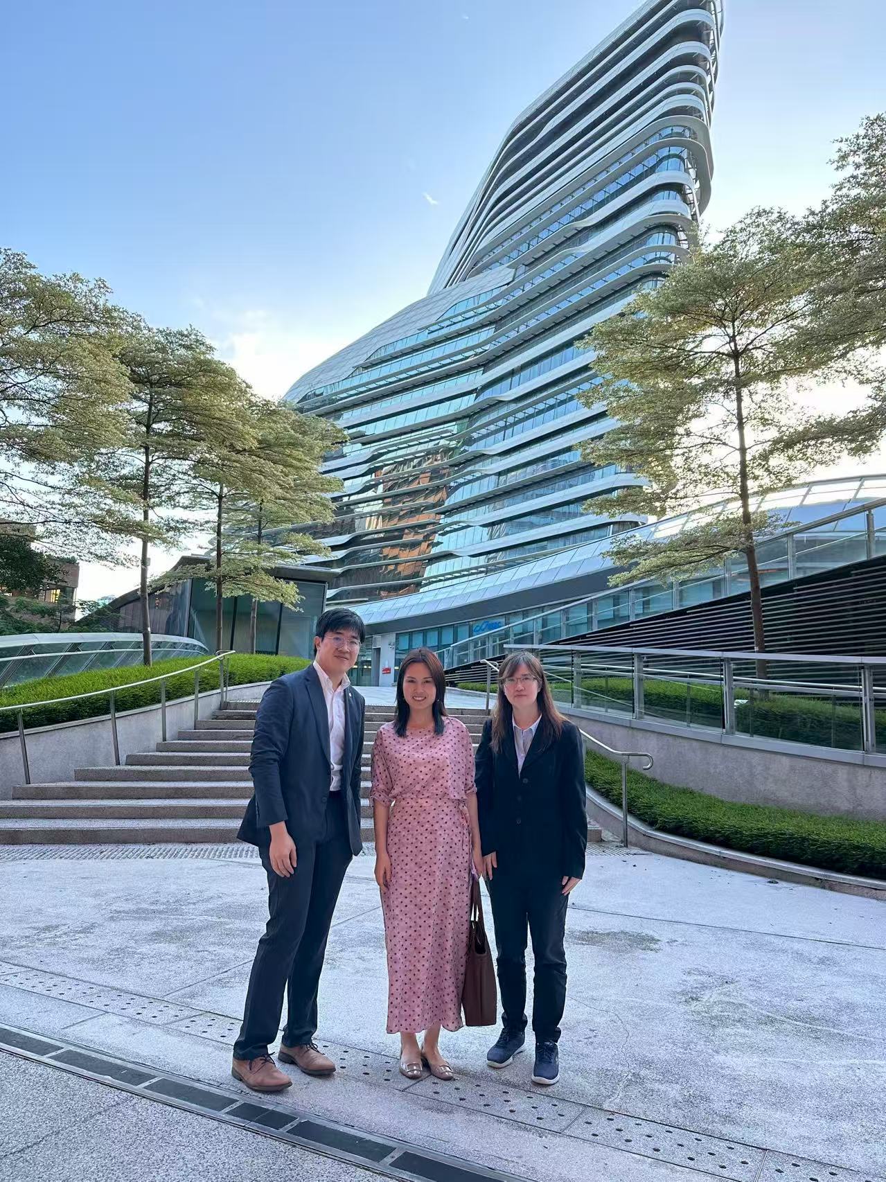 HUANG CL HTIPhoto with Prof Feng