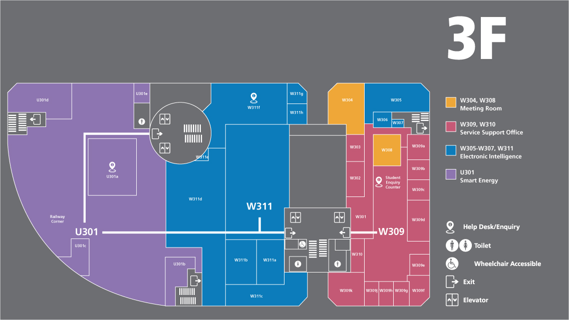 Floor Map and Directory Industrial Centre