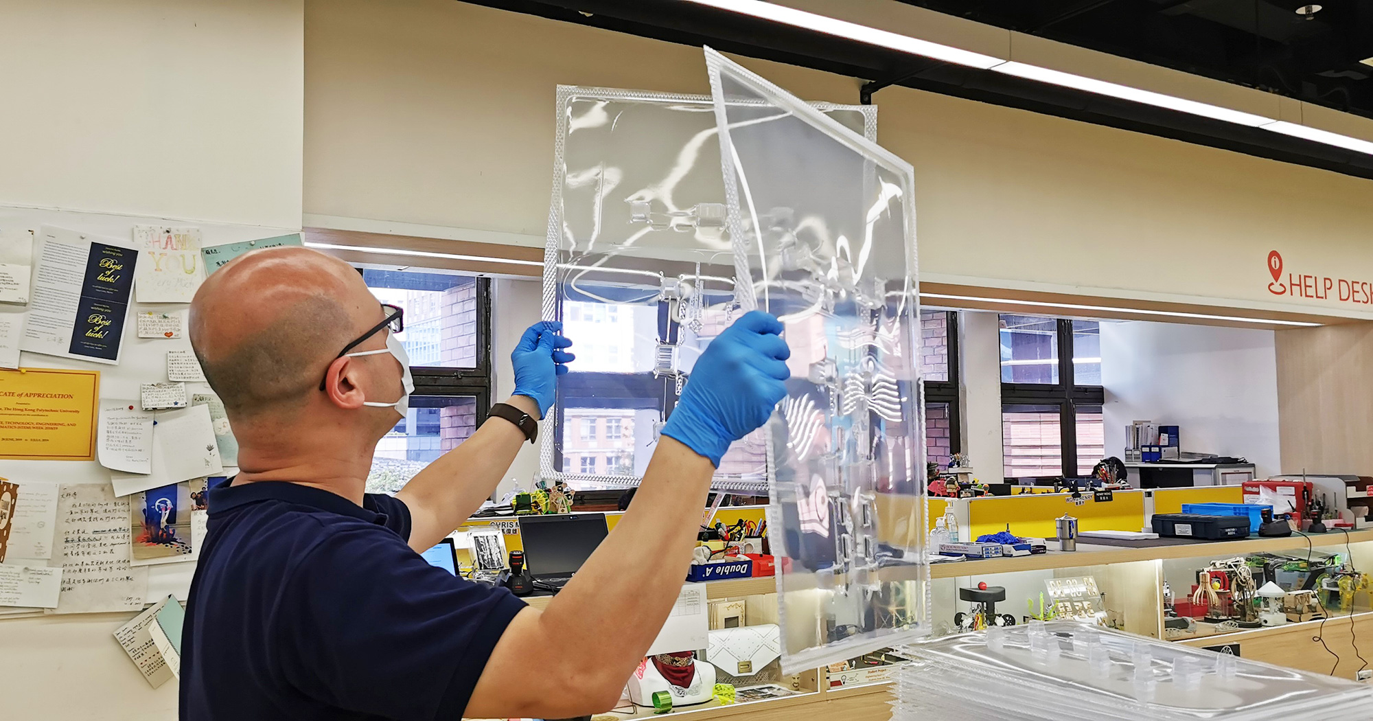 Face-Shield-Production