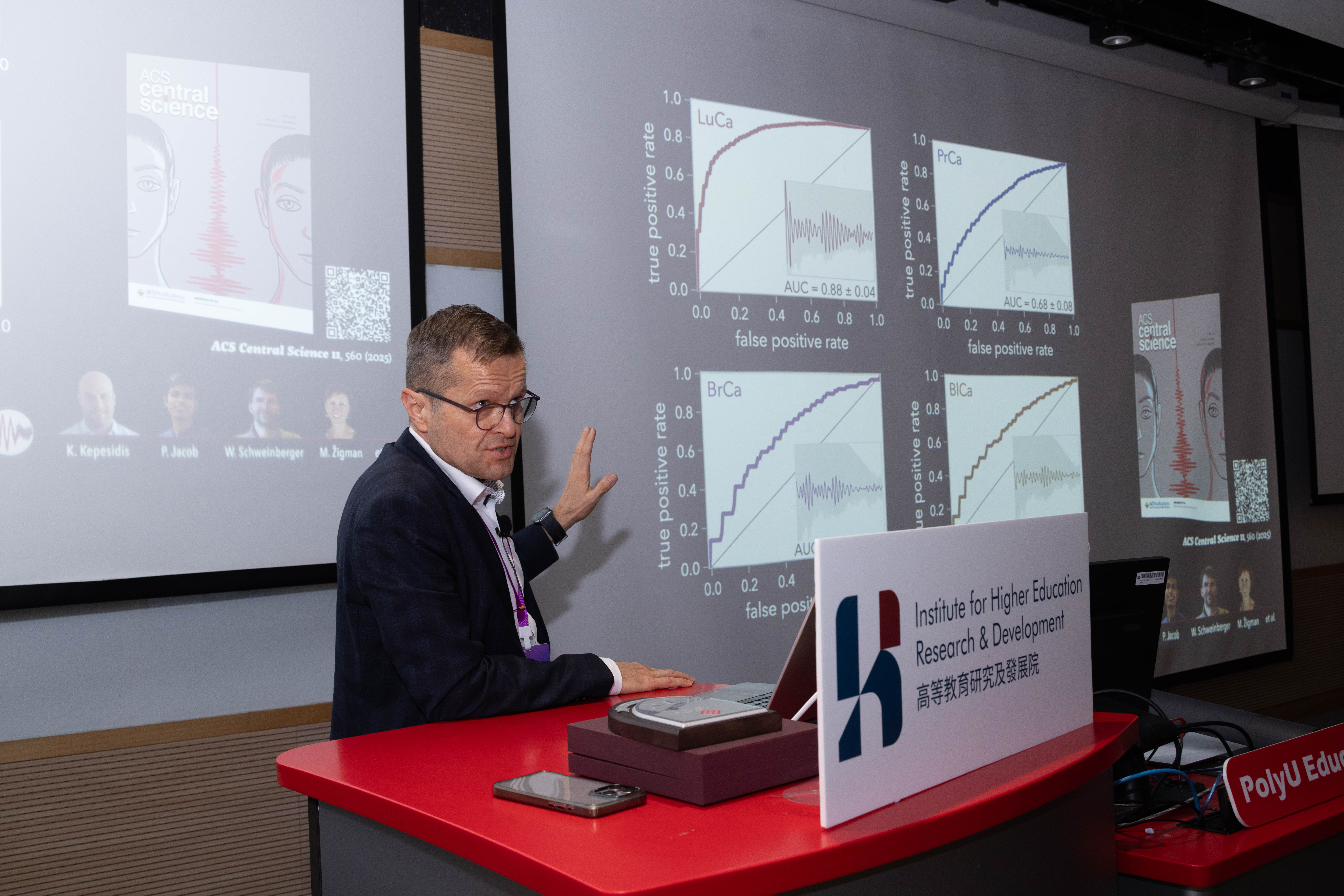 Prof. Ferenc KRAUSZ delivers a distinguished keynote titled "TOWARD AFFORDABLE PREVENTIVE HEALTHCARE: How basic science addresses grand challenges"