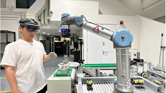 lab-Human-Robot Collaborative Assembly platform