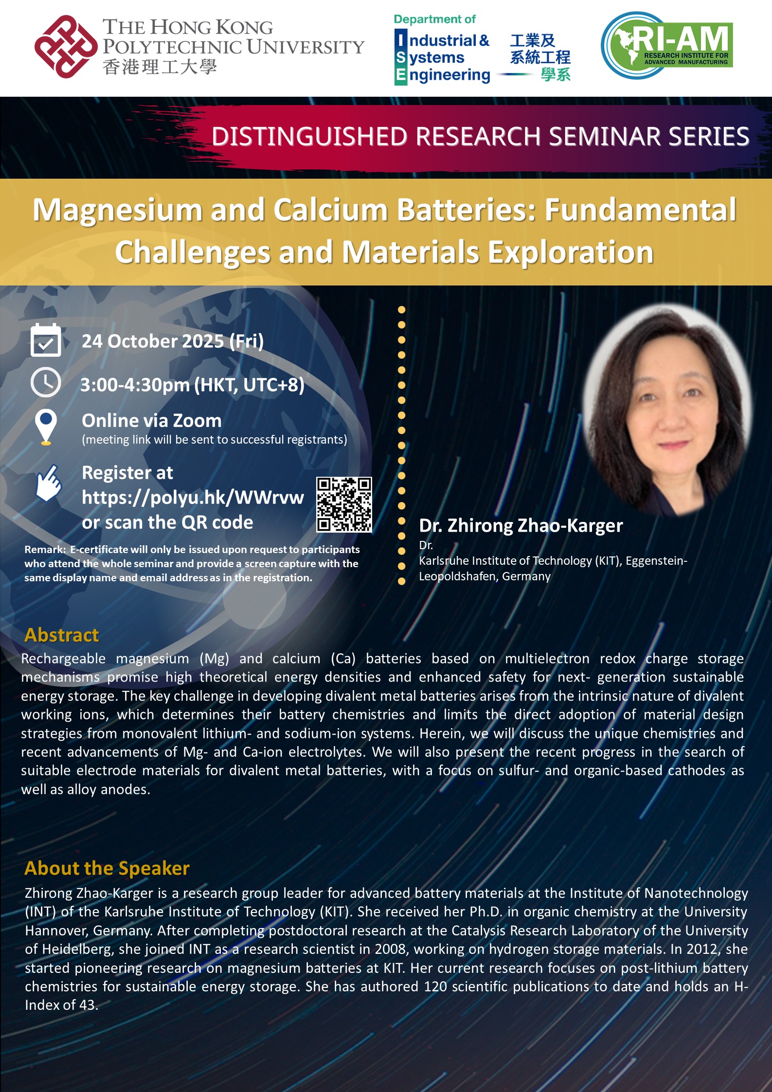 20251024Zhirong ZhaoXu Zhenglong Poster