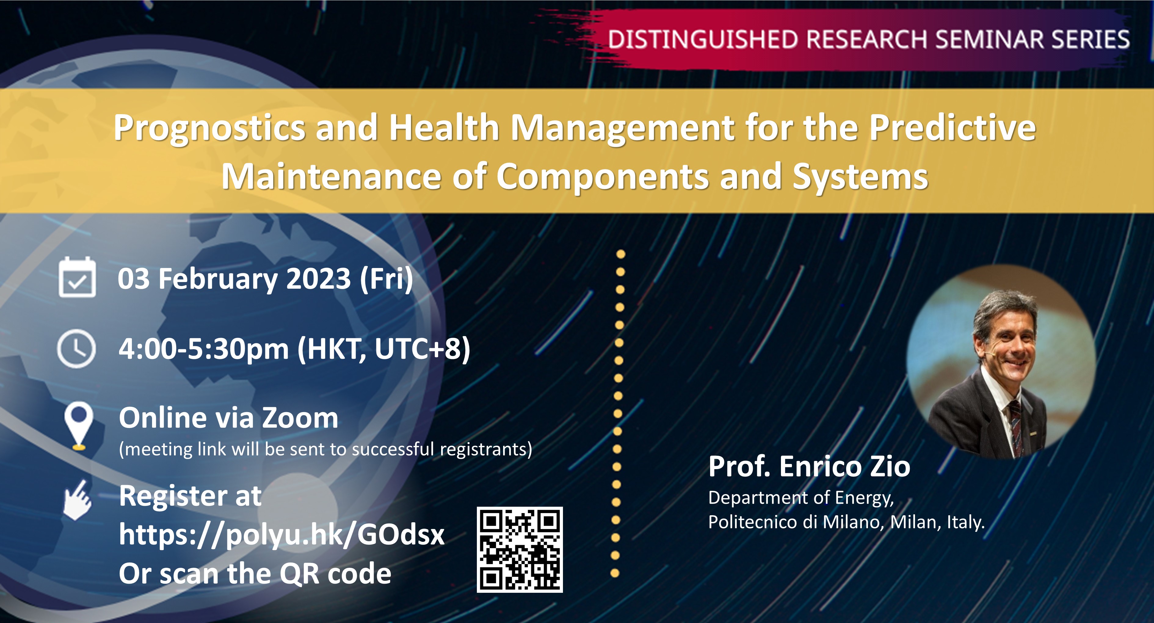 20230203Prof Enrico ZioEvent banner