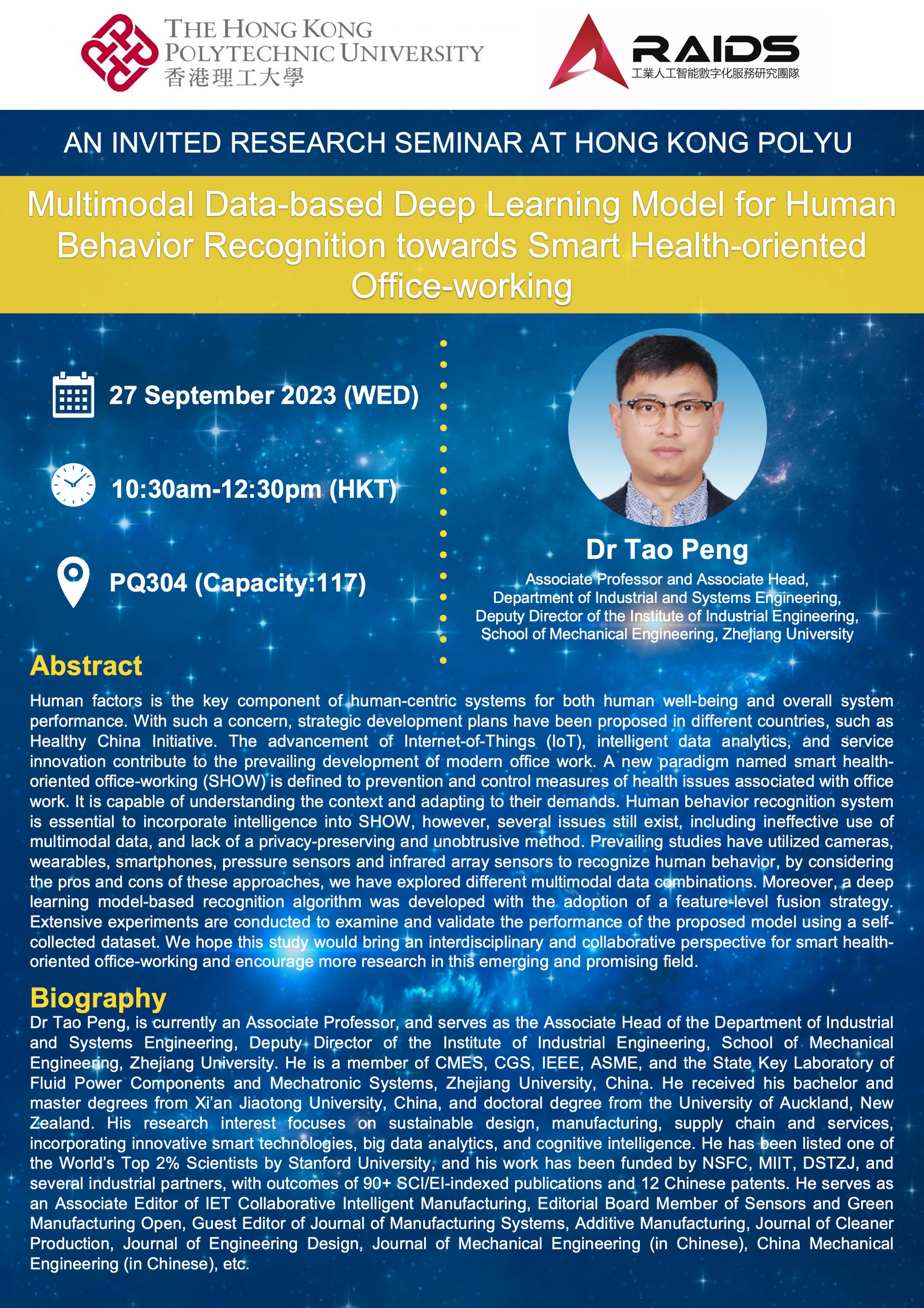 20230927_Dr Tao Peng_Poster
