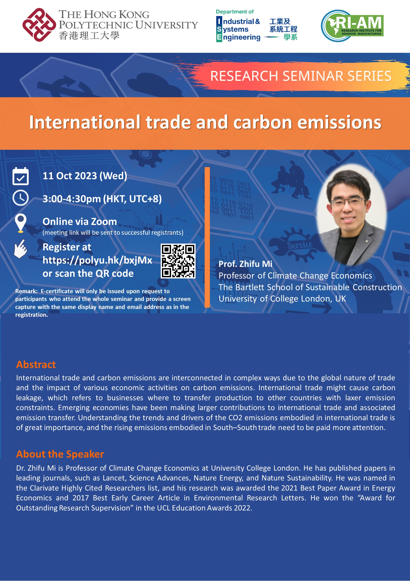 20231011Prof Zhifu MiPoster