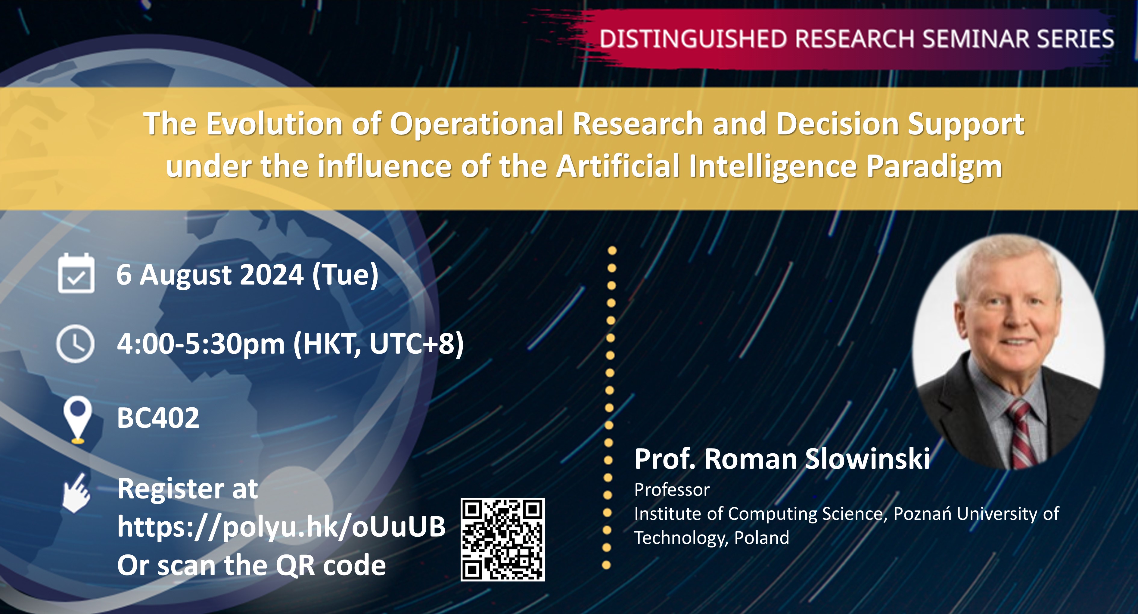 20240806Prof Roman SlowinskiISE Website Event Image