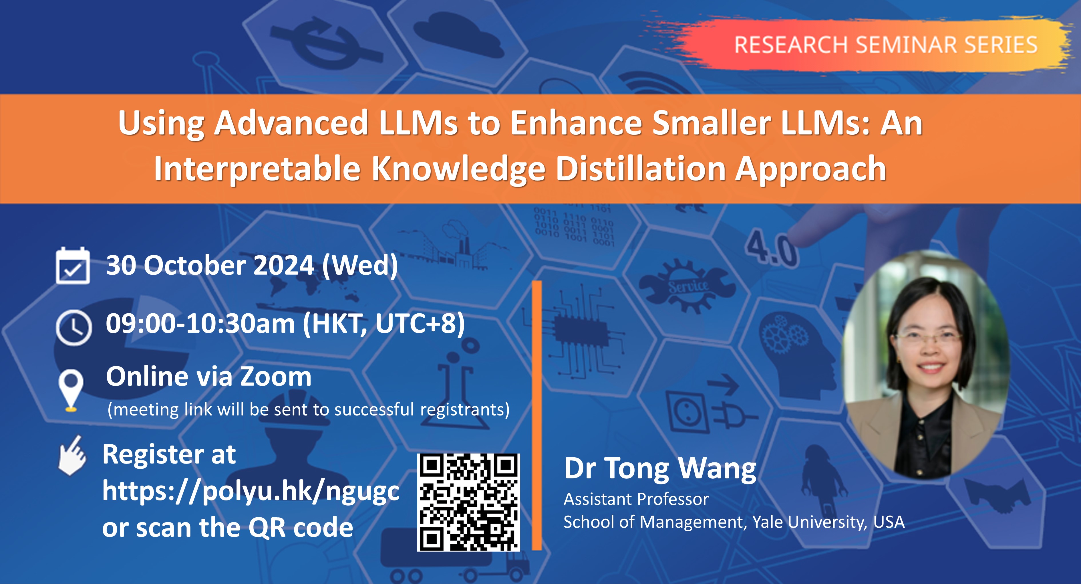 20241030Dr Tong WangZhang Xiaoge Event Image