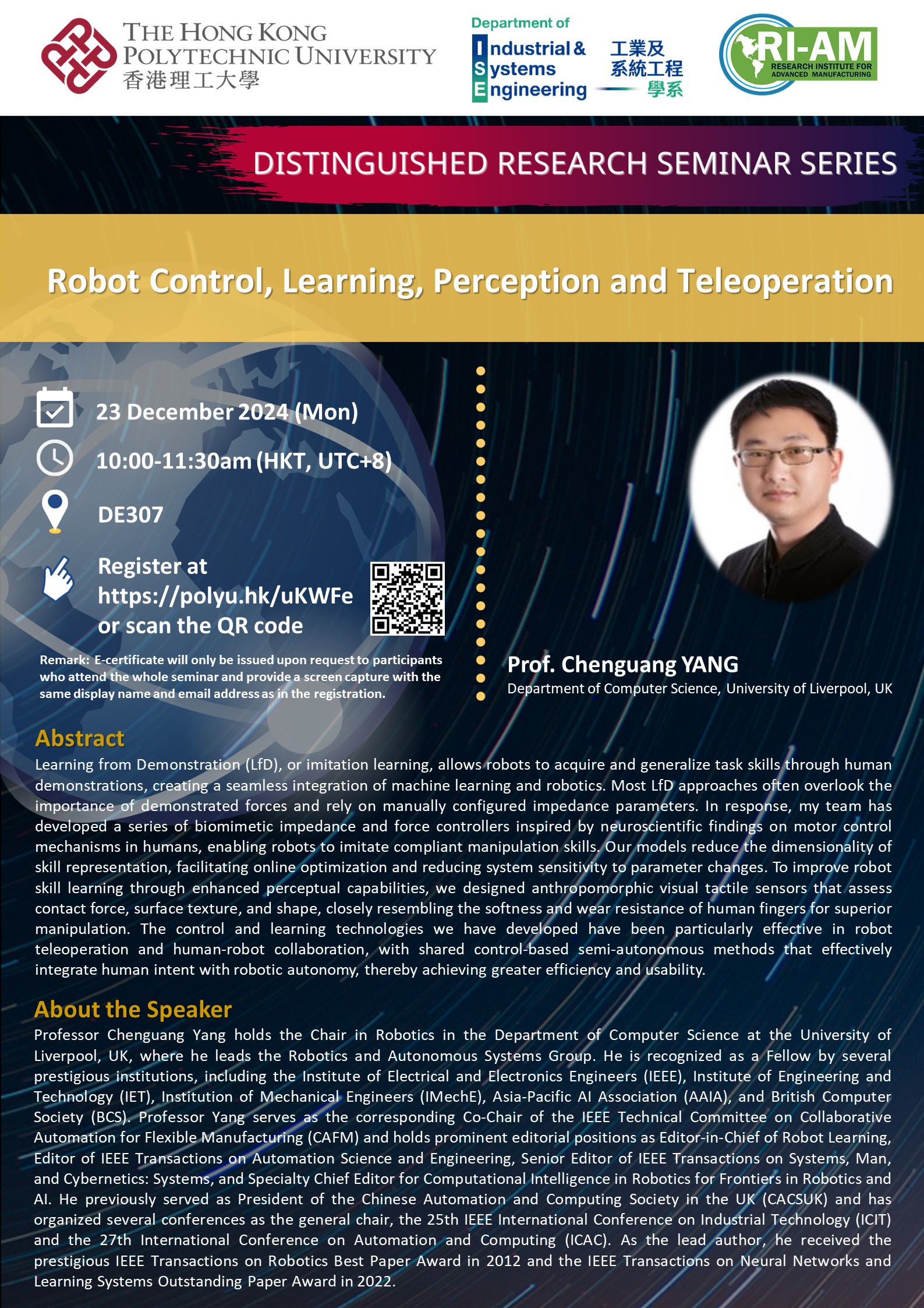 20241223 Prof Chenguang Yang ISE Website_Poster (2)