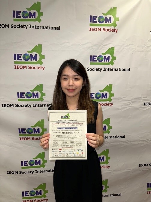 1st Place Winner in the 6th European International Conference on