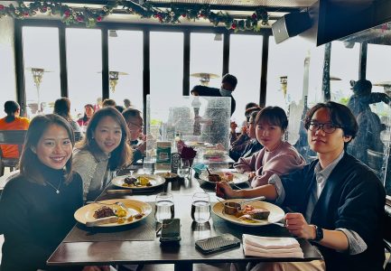 A Christmas Lunch with Research Students