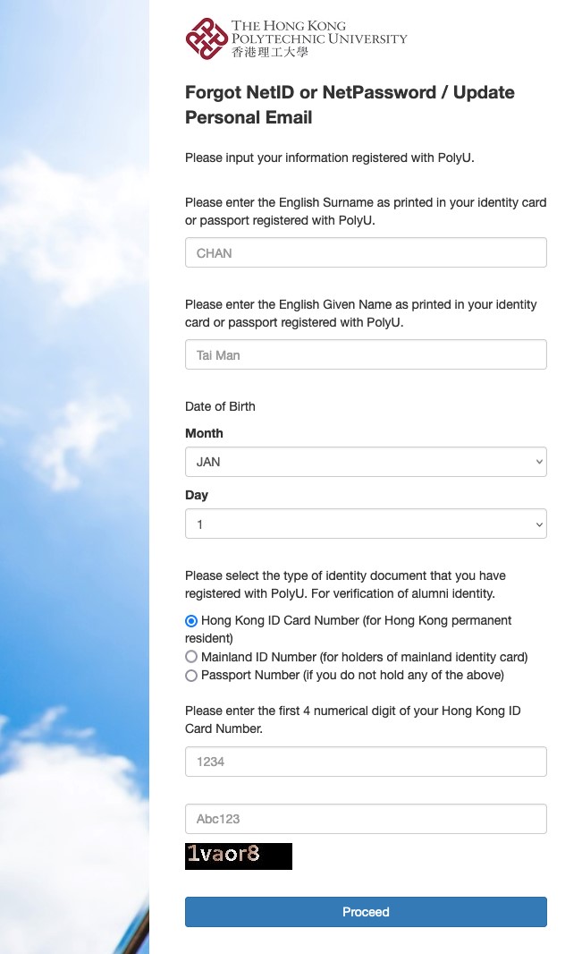 Change email step1