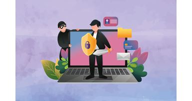 003_Beware of online scams webpage on IT Security website _A