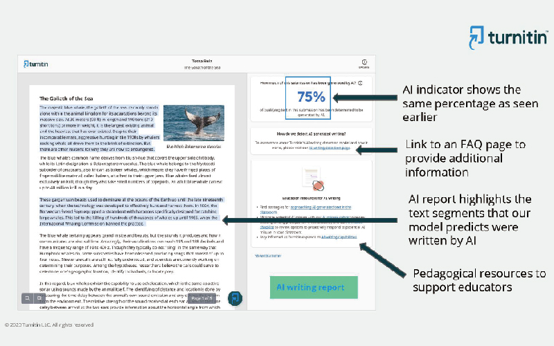 002 Preview Release of turnitin AI indicator 500x800