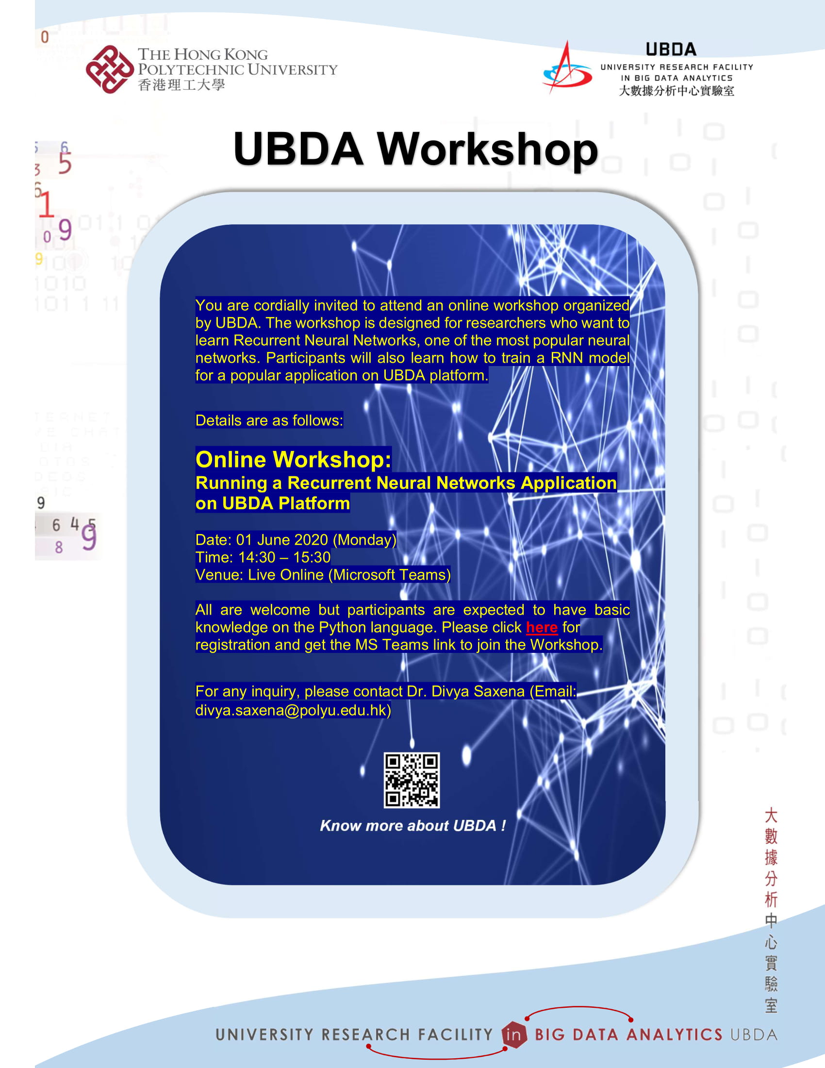 UBDA Workshop RNN