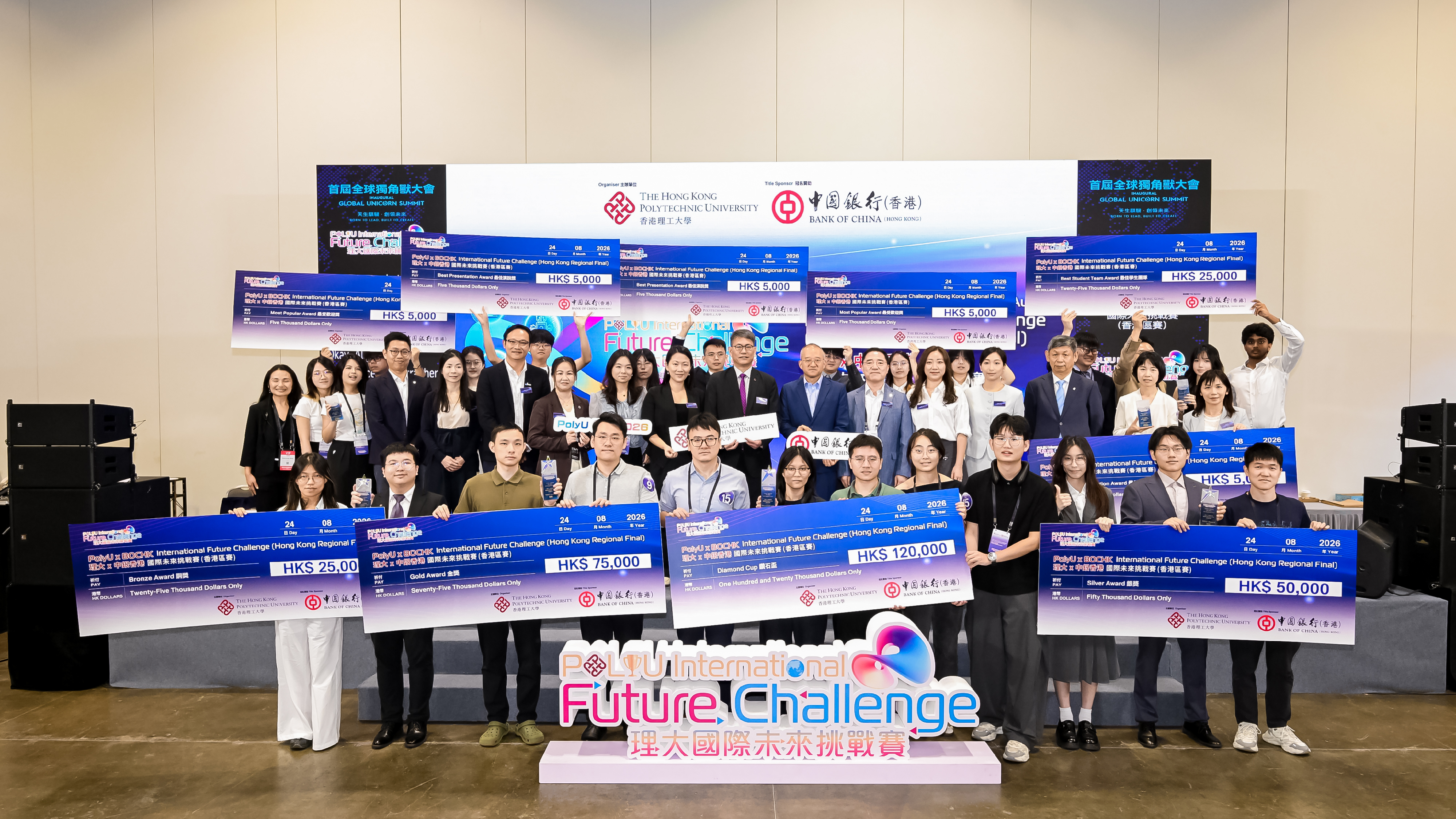 Awardee big photo with cheque props
