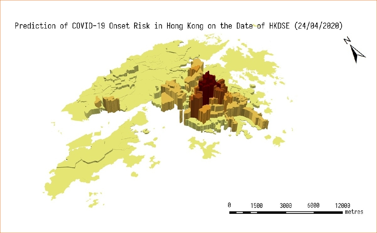 3D COVID-19 risk prediction