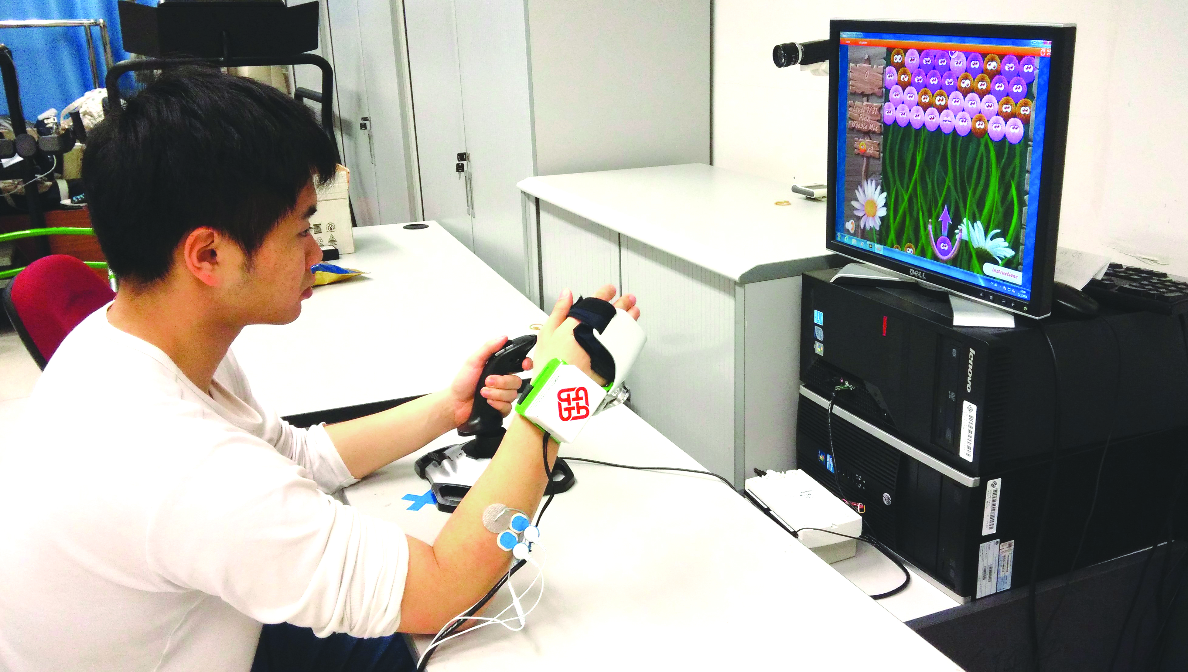 game with wrist module 3