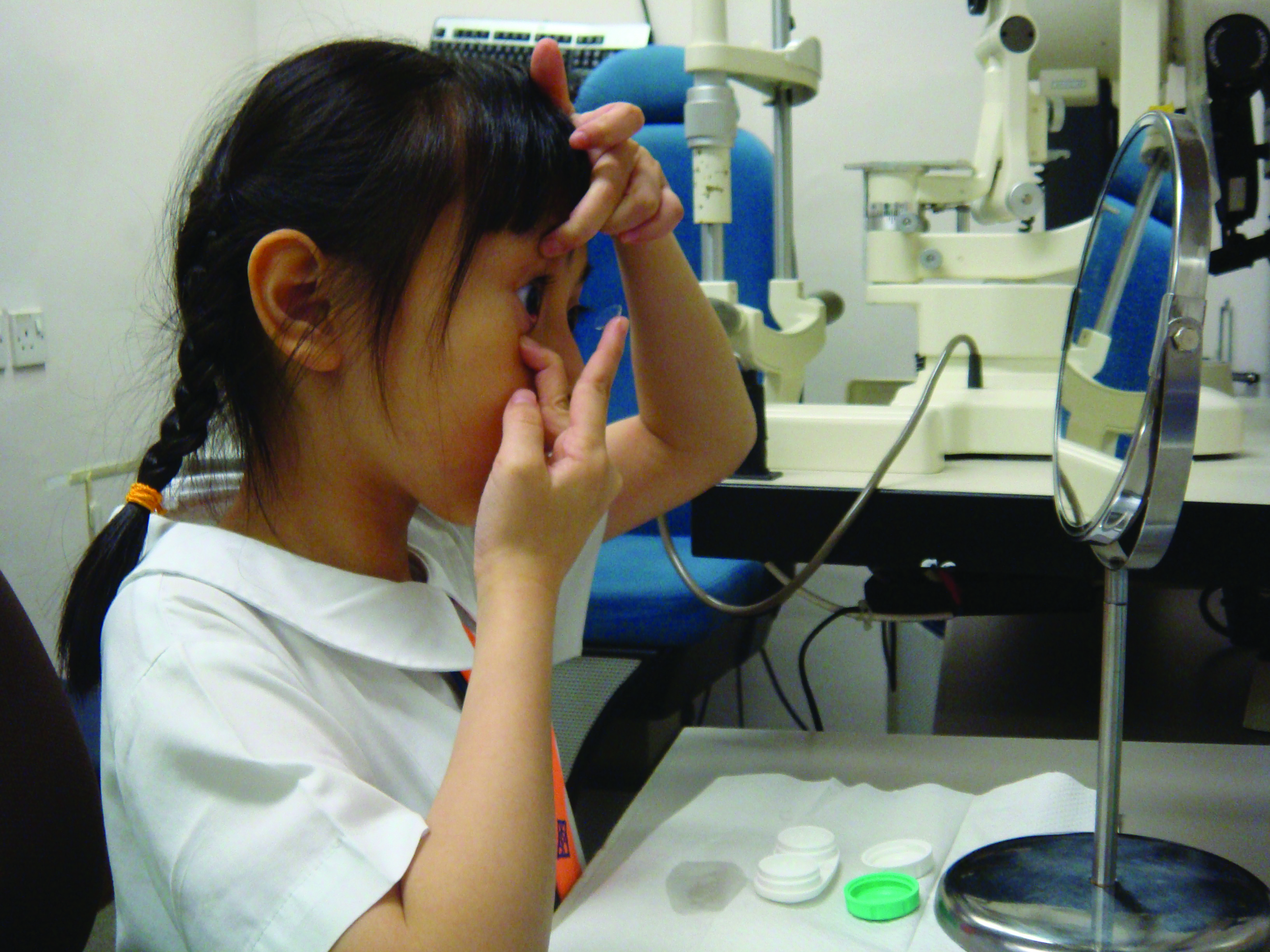 2-children in clinical trial