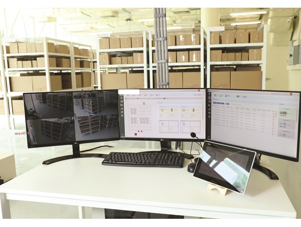 4 Control Center of Smart Robotic Warehouse Management System