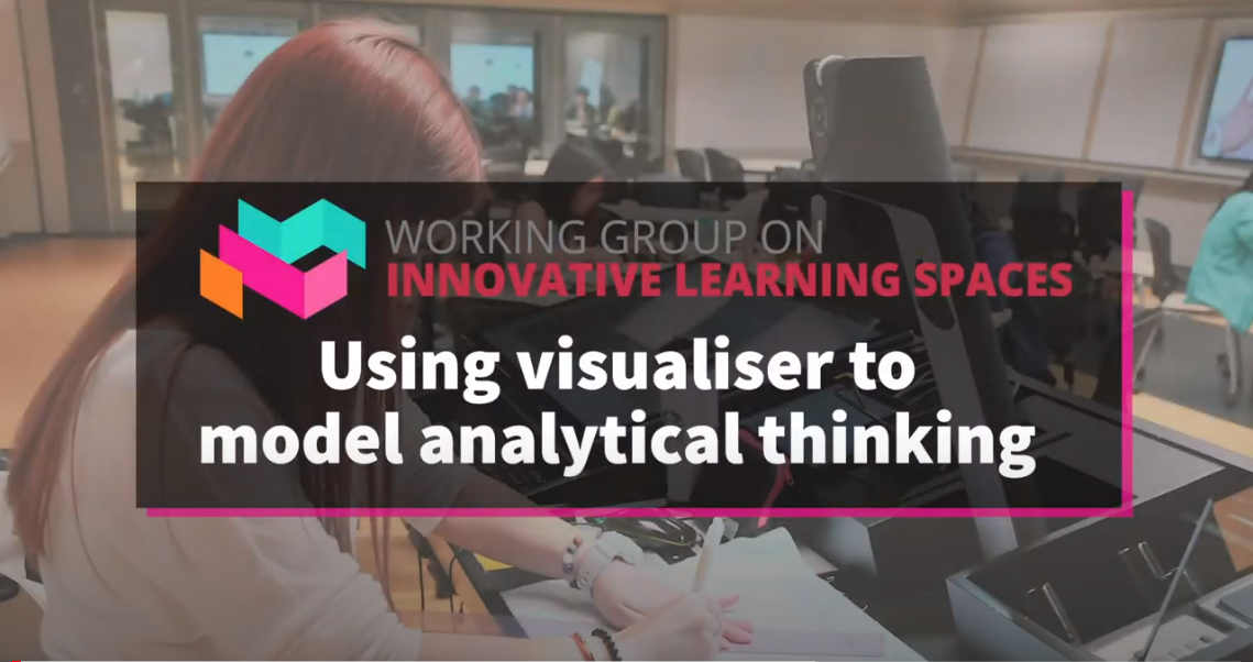 Using visualiser to model analytical thinking