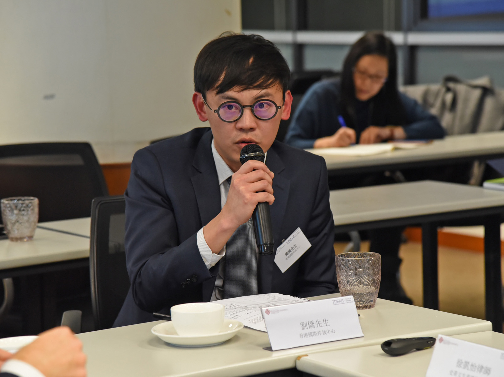 香港國際仲裁中心副秘書長 劉僑先生發言