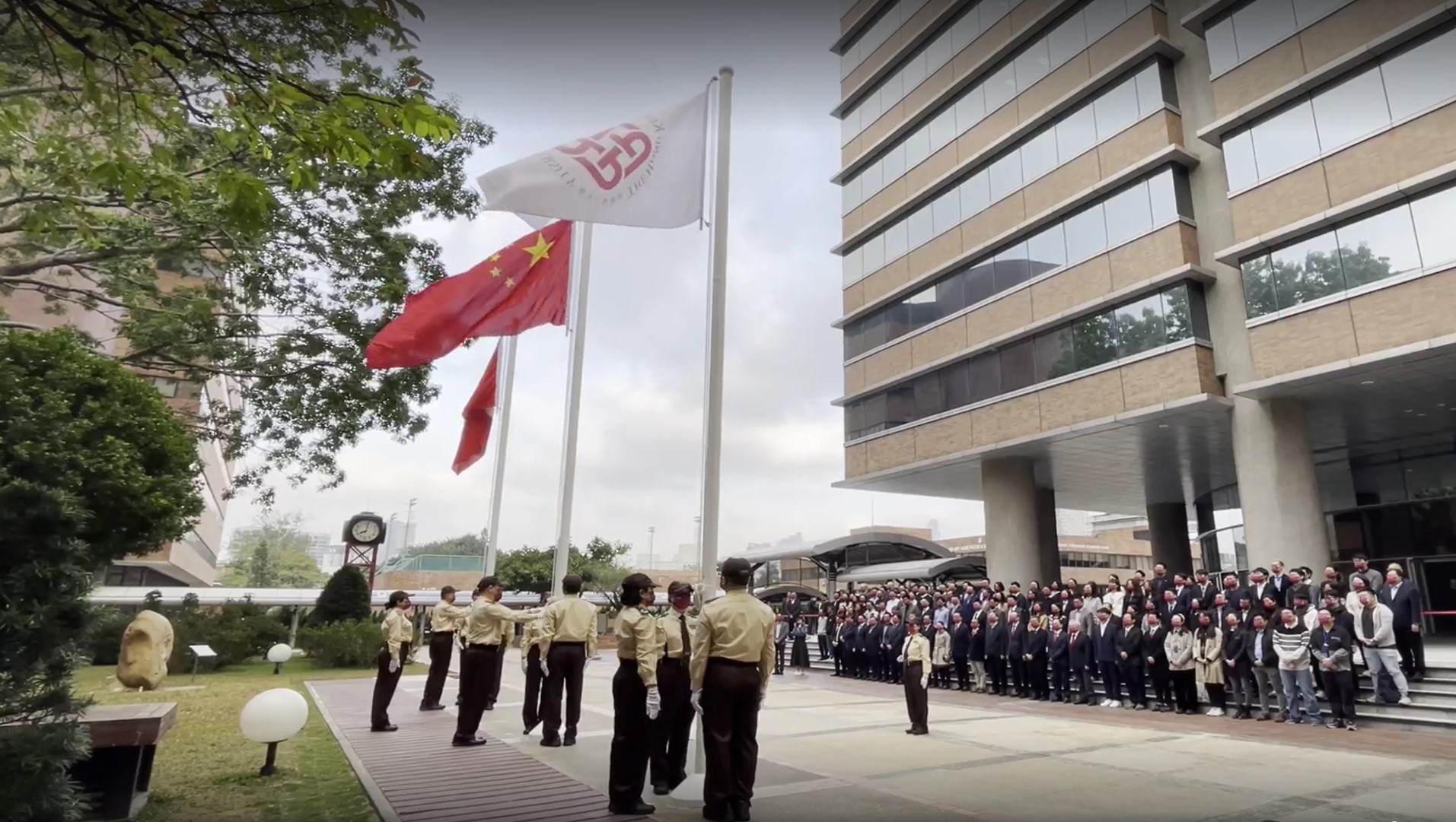 ABCT Flag Raising Ceremony