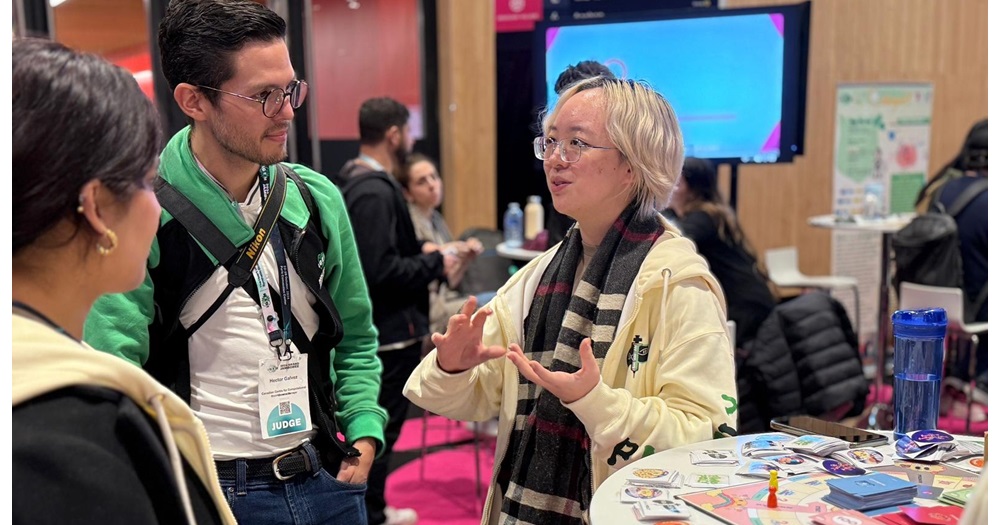 The team created an interactive educational game to promote public awareness about pancreatic cancer, which particularly impressed the judges.
