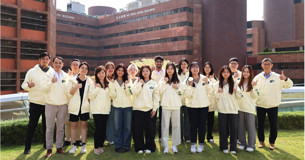The team was under the guidance of experts from PolyU Department of Applied Biology and Chemical Technology, including Prof. Terence Lee, Associate Head and Professor; Dr Clarence WONG, Assistant Professor; Dr Quanhua MU, Assistant Professor; Dr Chartia CHEUNG, Lecturer; and Scientific Officer Dr Waiting WONG, Dr Alan LEE and Dr Clare YAN.
