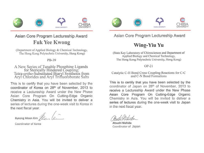 Asian Core Programme Lectureship Awards from Korea and Japan_1