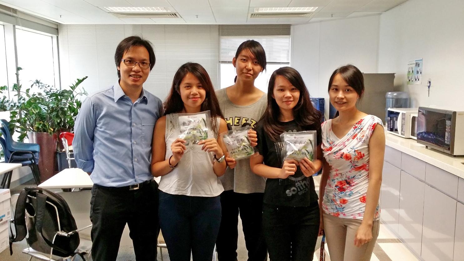 PolyU won the Merit Award at the Lee Kam Kee Food Innovation Competition 2014_1