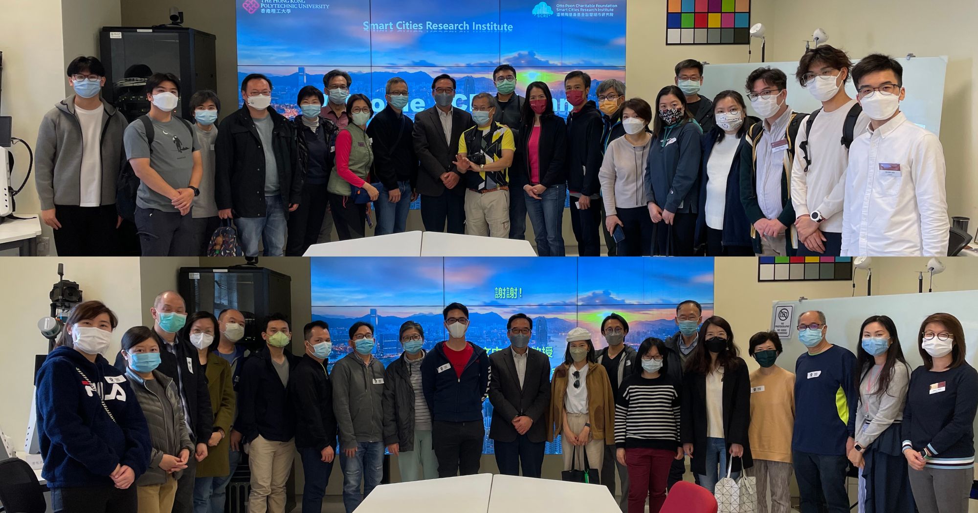 Group photo of delegation of FEC alumni