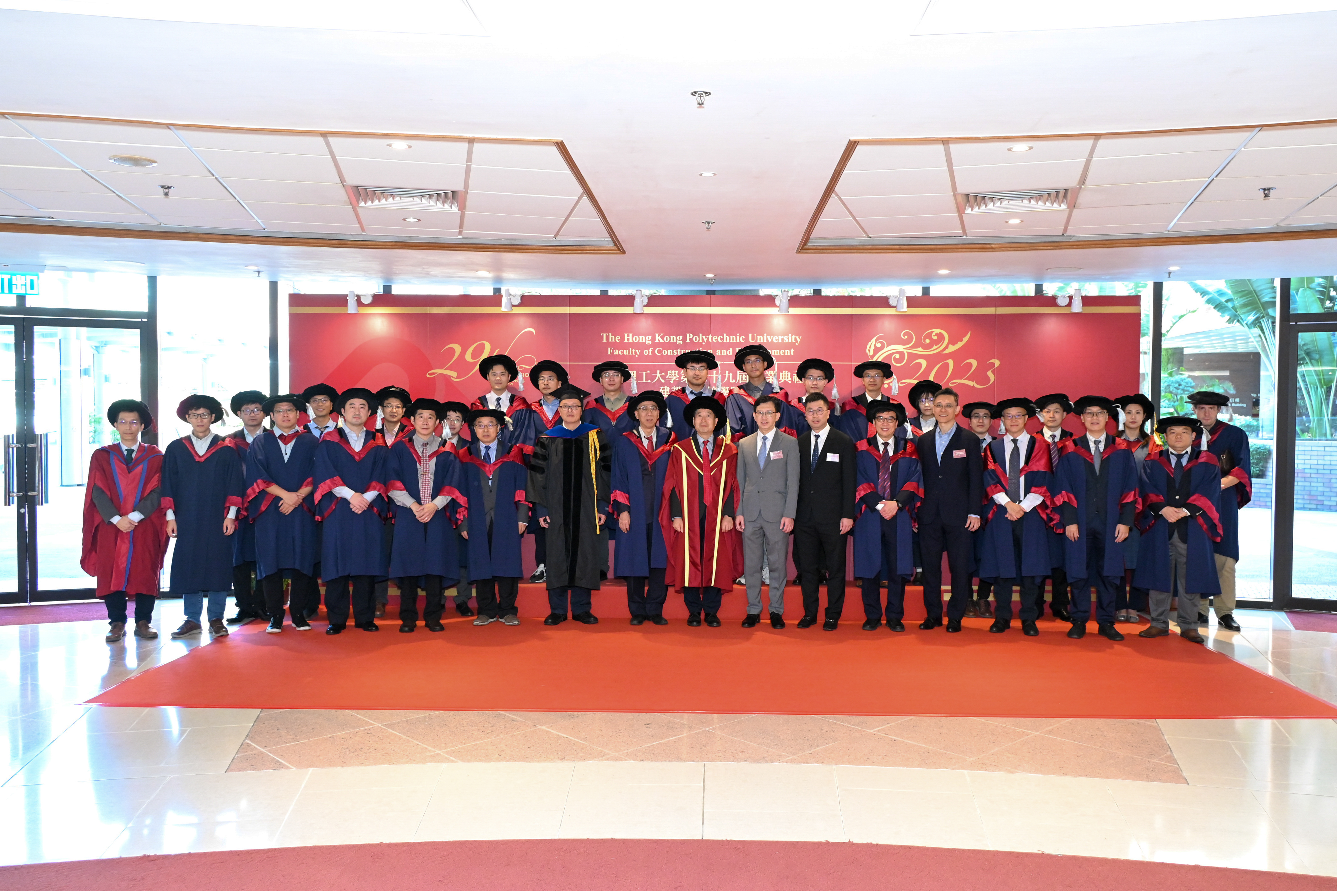 Group photo of all procession members and VIPs of Congregation - LSGI Session