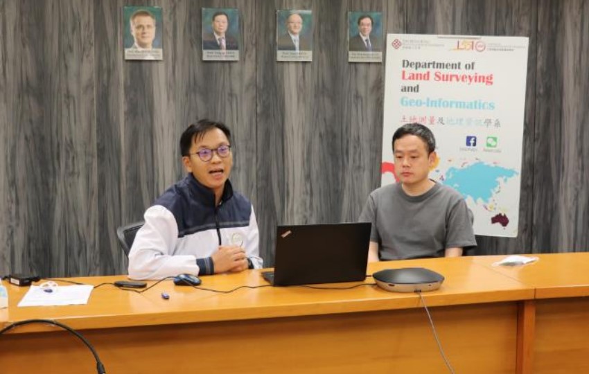 Programme leaders of BSc programme, Dr Wallace Lai and Dr Wai-yeung Yan.