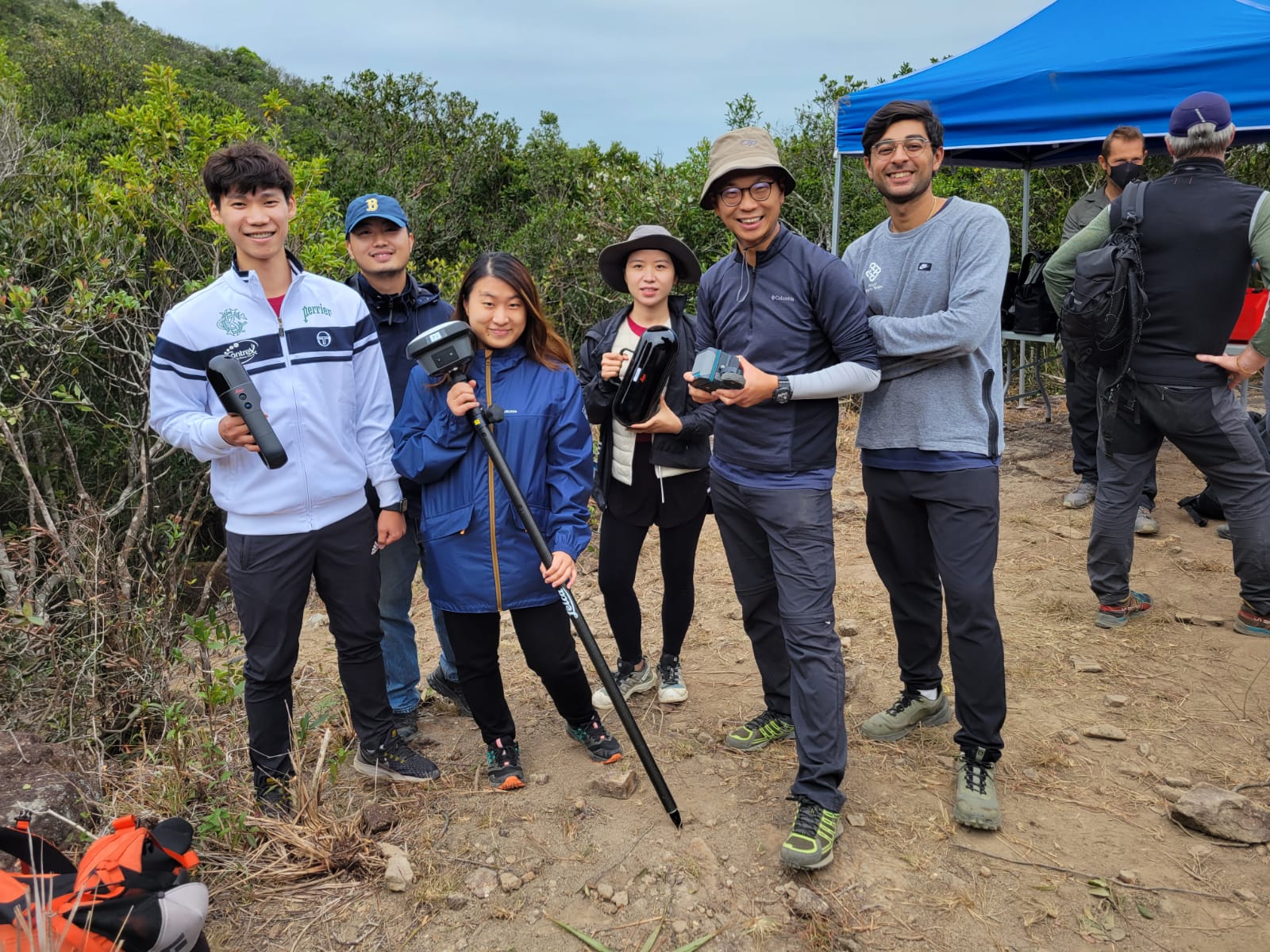 LSGI team uses technologies to discover and locate the suspected airplane wreckage