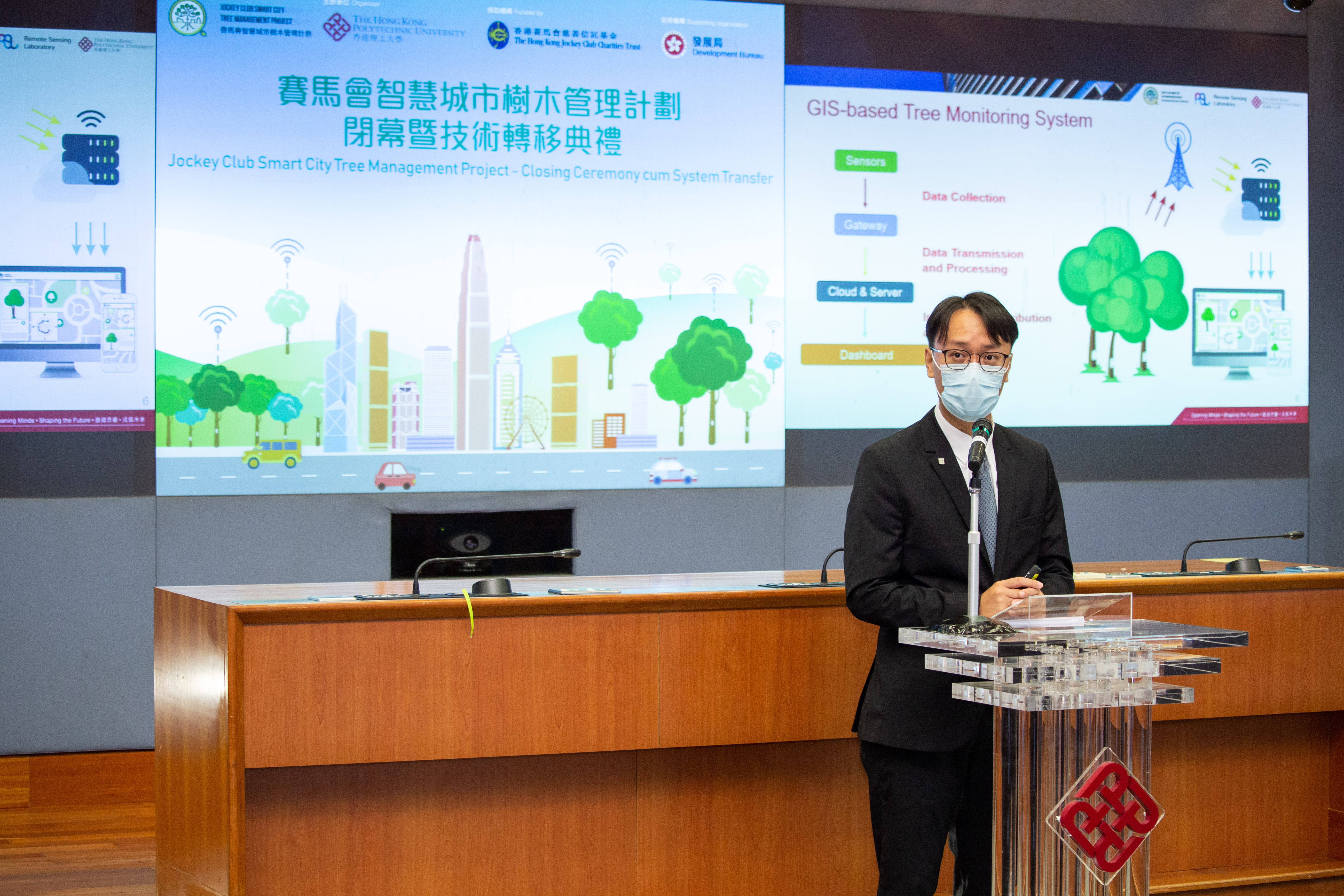 Prof. Charles Wong, Department of Land Surveying and Geo-Informatics