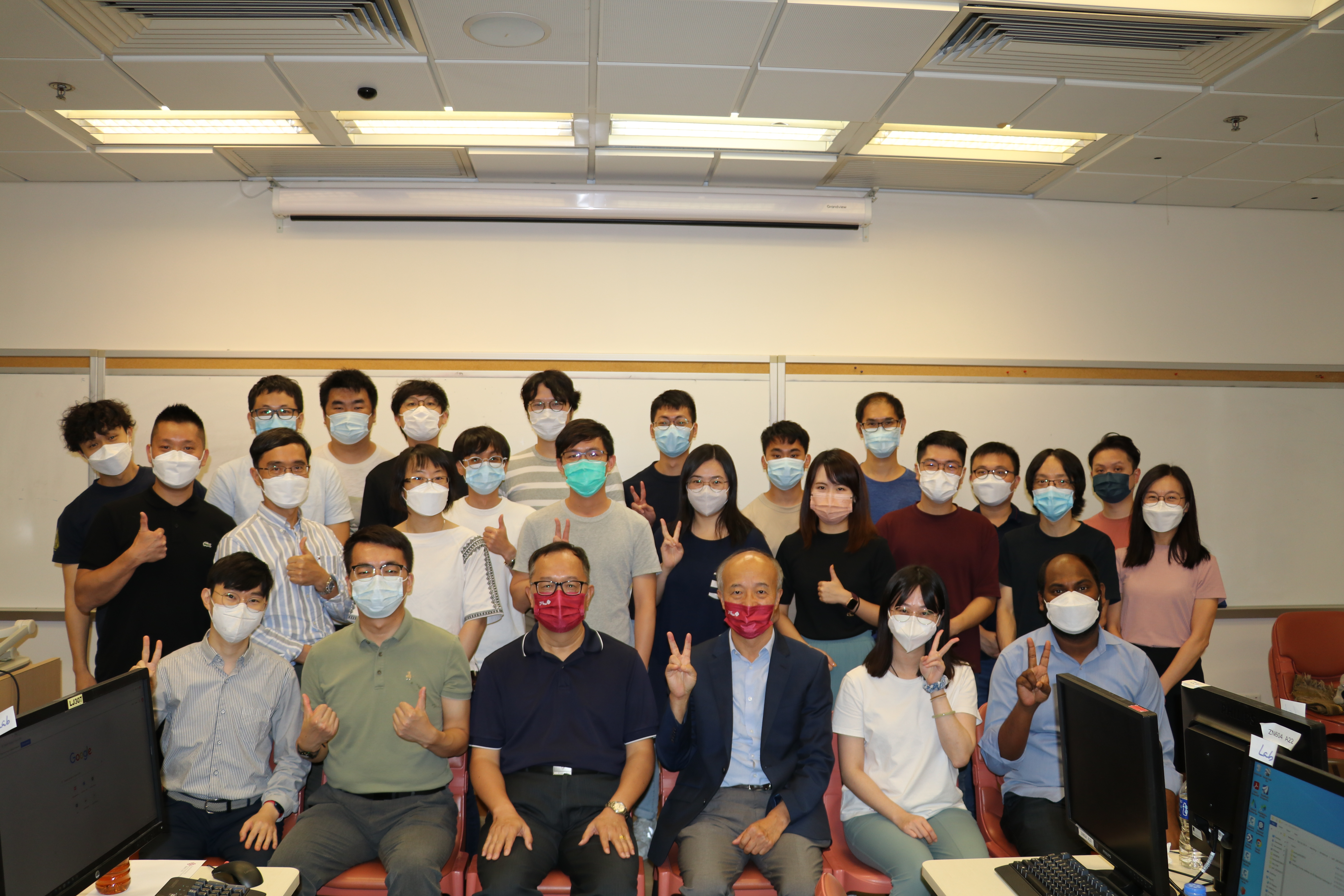 Group photo with participants and trainers