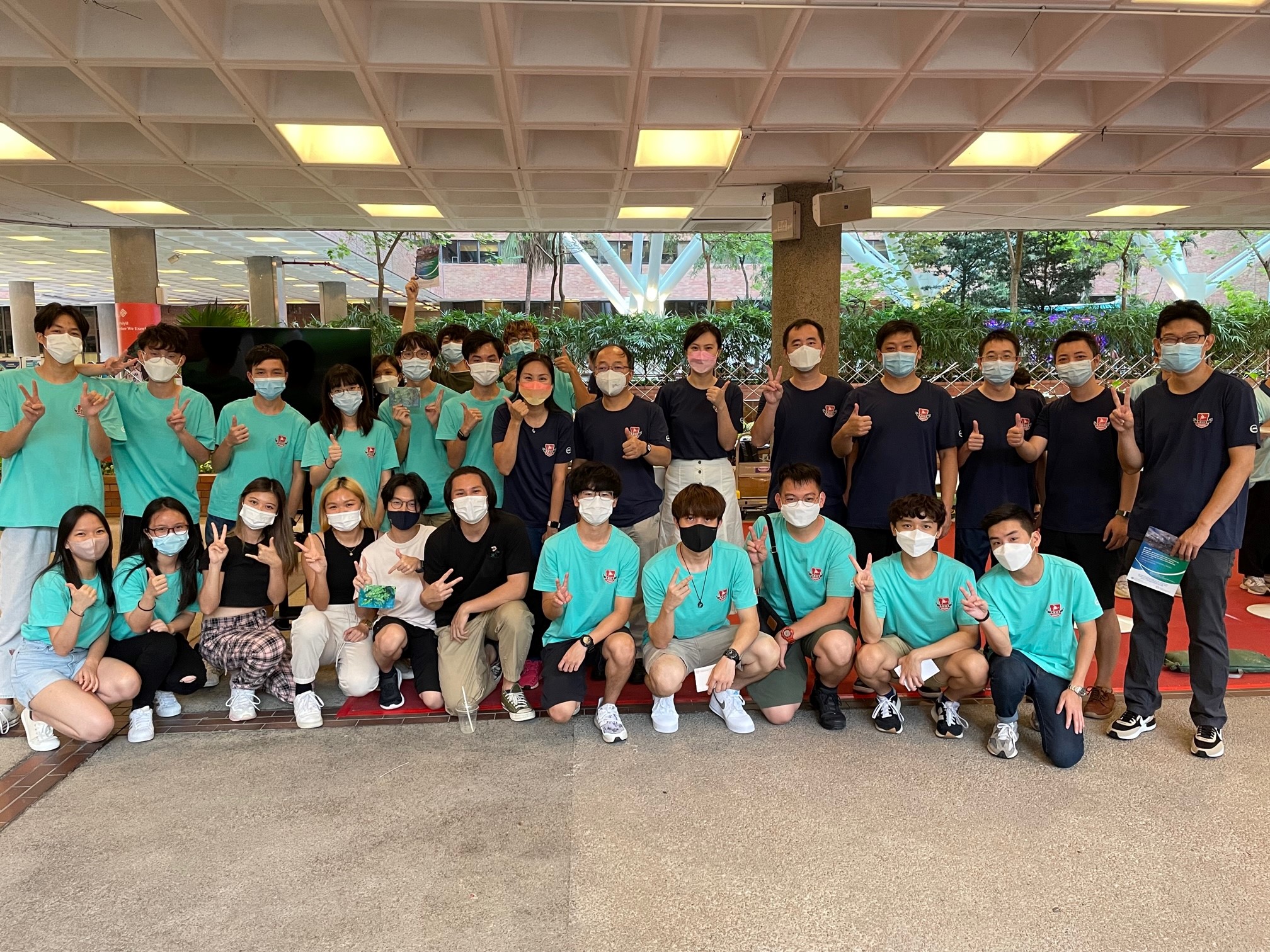 Group photo of LSGI staff and students in the PM session