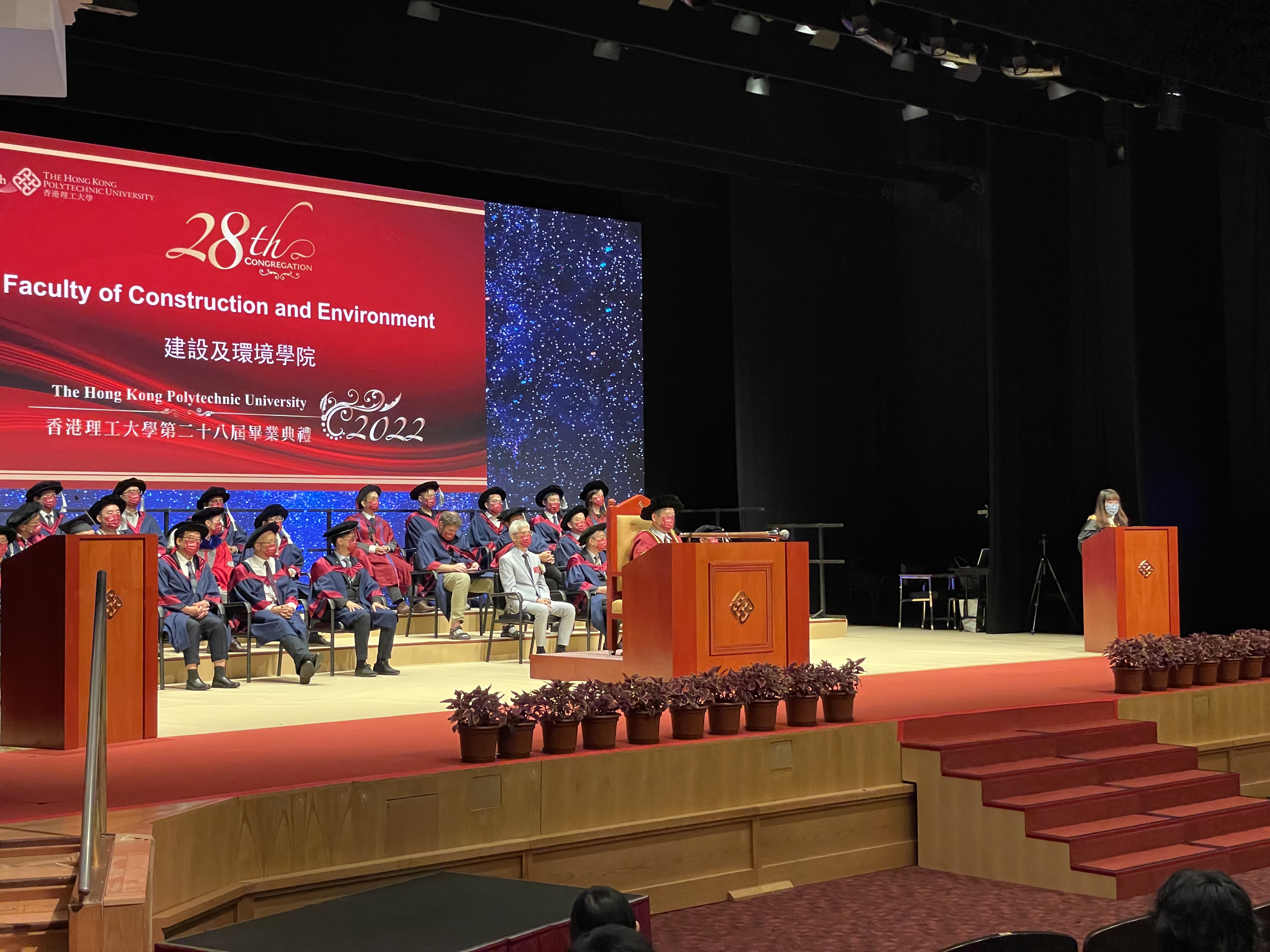 Valedictory speech by graduate representative, Ms Mao Hoi Ching Jacqueline