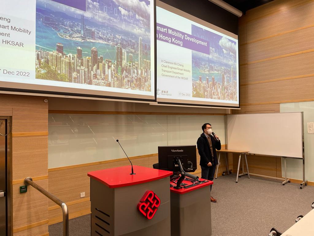 "Smart Mobility Development in Hong Kong" by Ir Mr. Clarence CHENG
