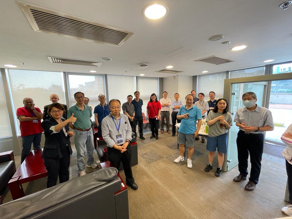 Group photo of staff members attending the FCE Staff Corner