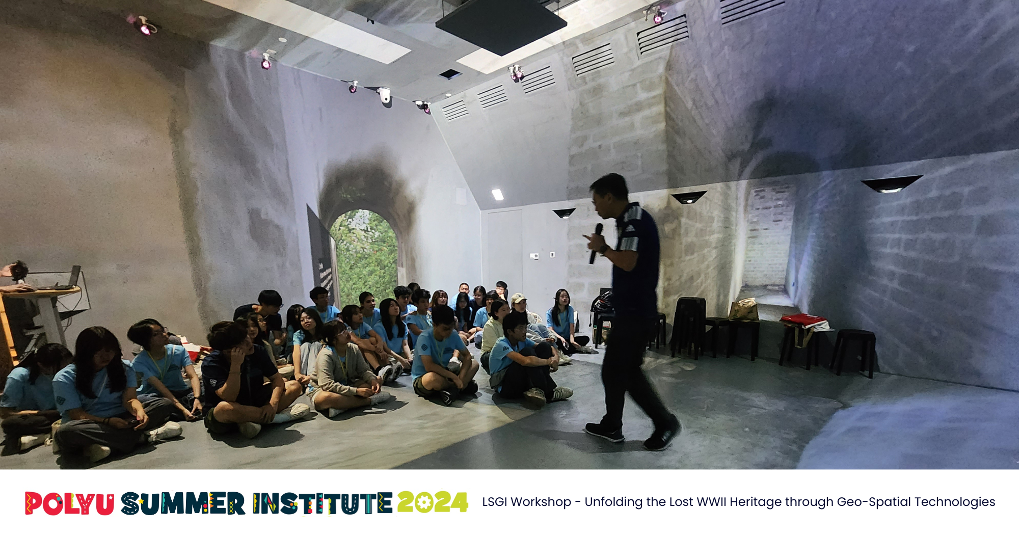 PolyU Summer Institute 2024: LSGI – Unfolding the Lost WWII Heritage through Geo-Spatial Technologies