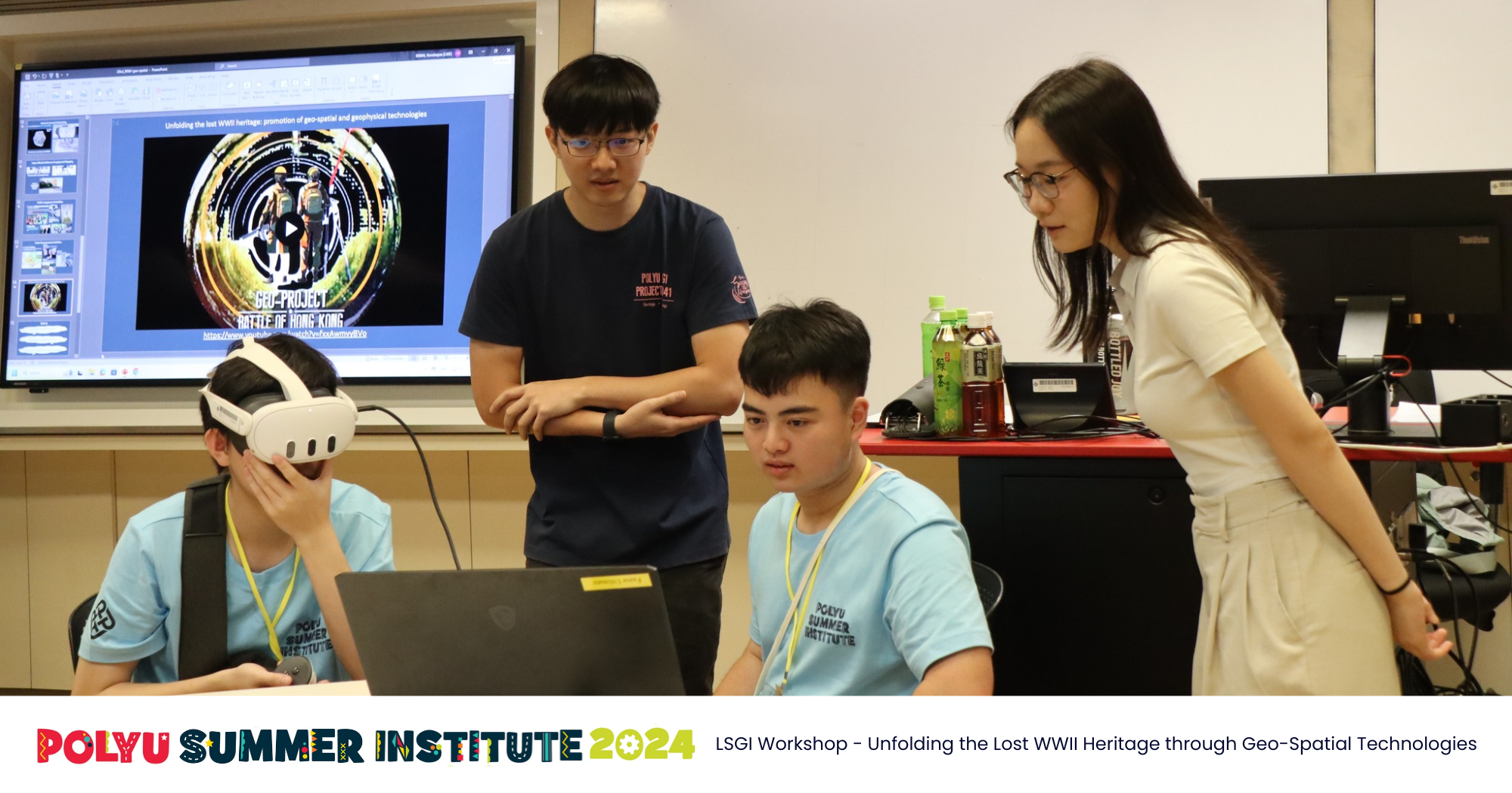 PolyU Summer Institute 2024: LSGI – Unfolding the Lost WWII Heritage through Geo-Spatial Technologies
