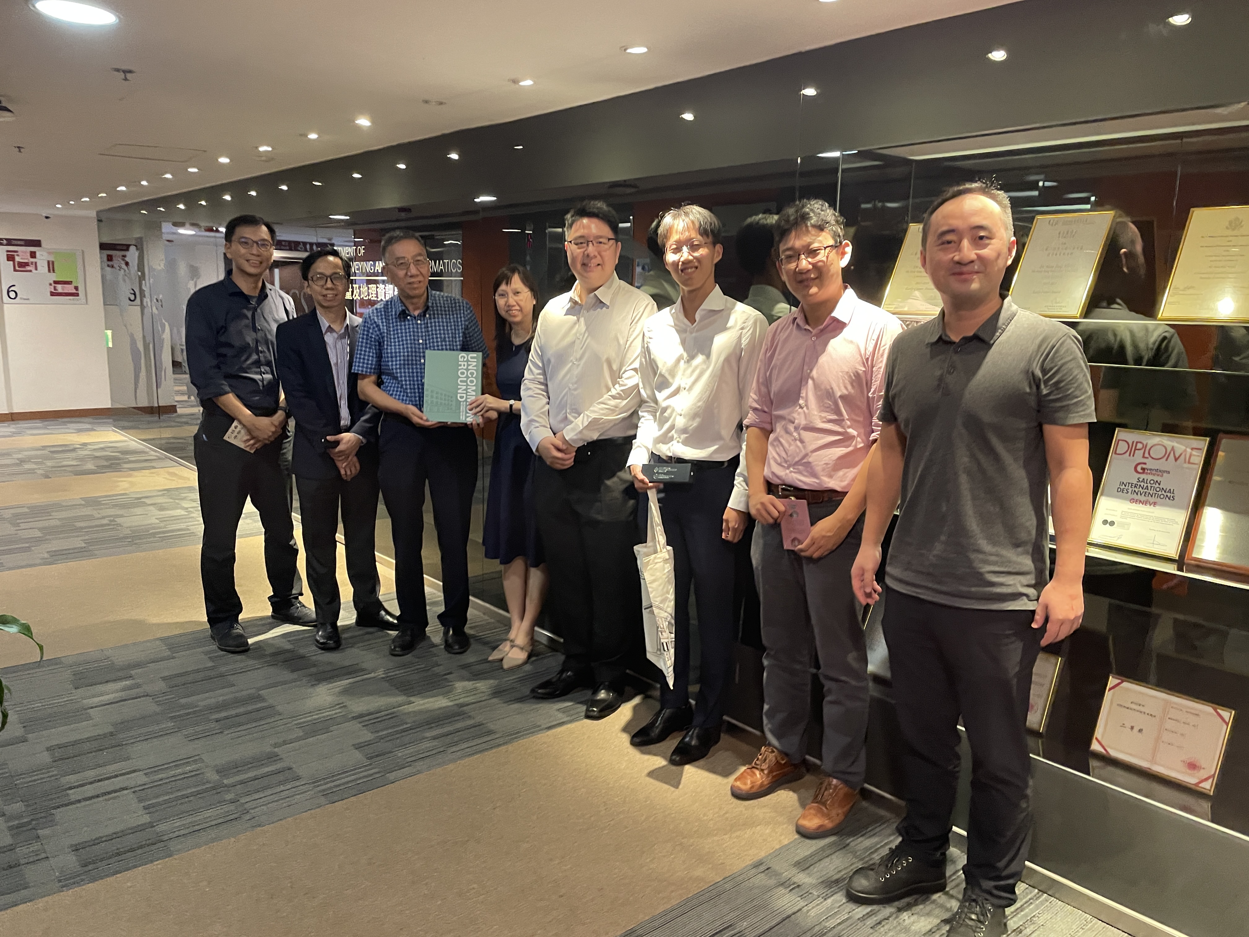 Group photo with SLA and LSGI representatives