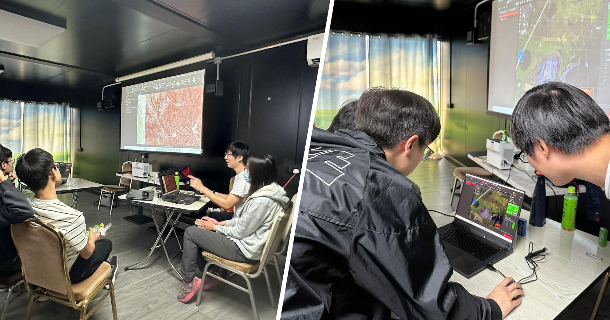 The spatial data processing and analysis tools were demonstrated.