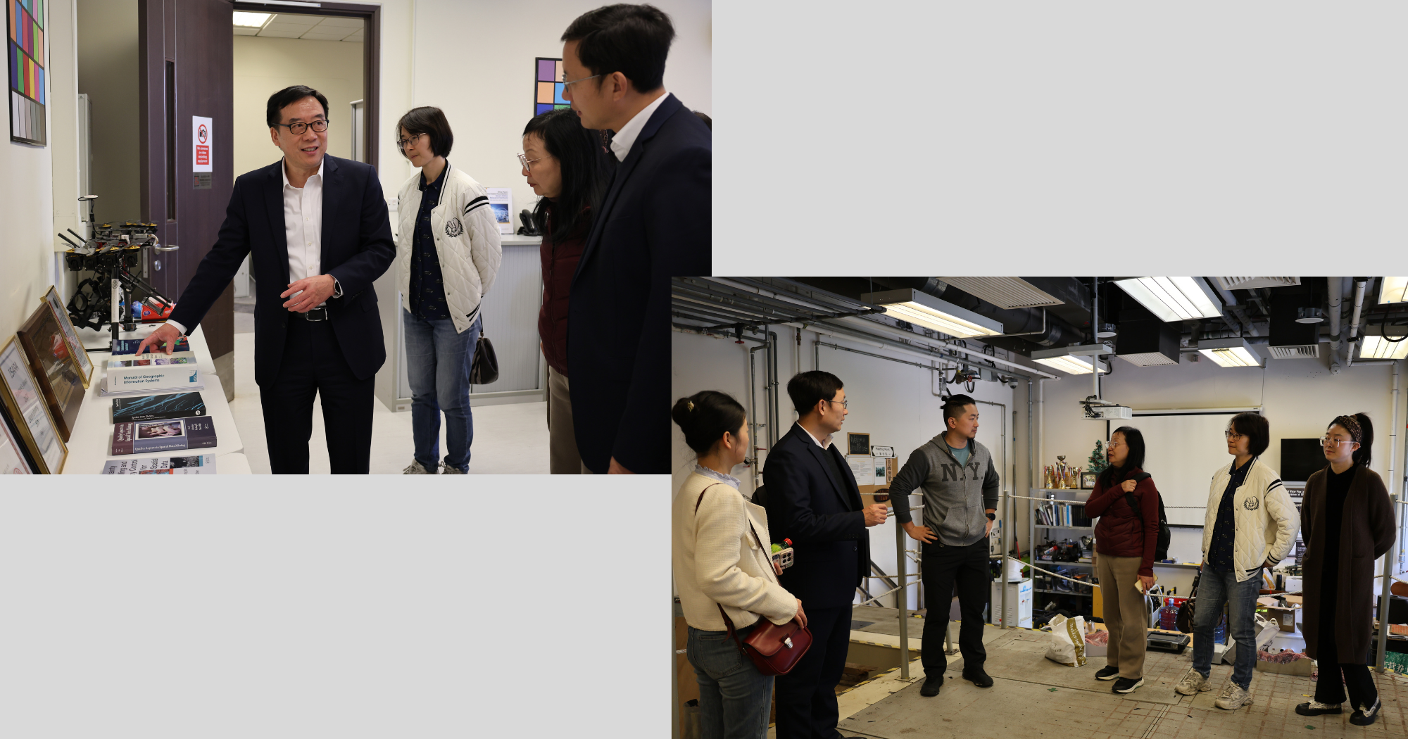 Lab tour and demonstration by Prof. John Shi