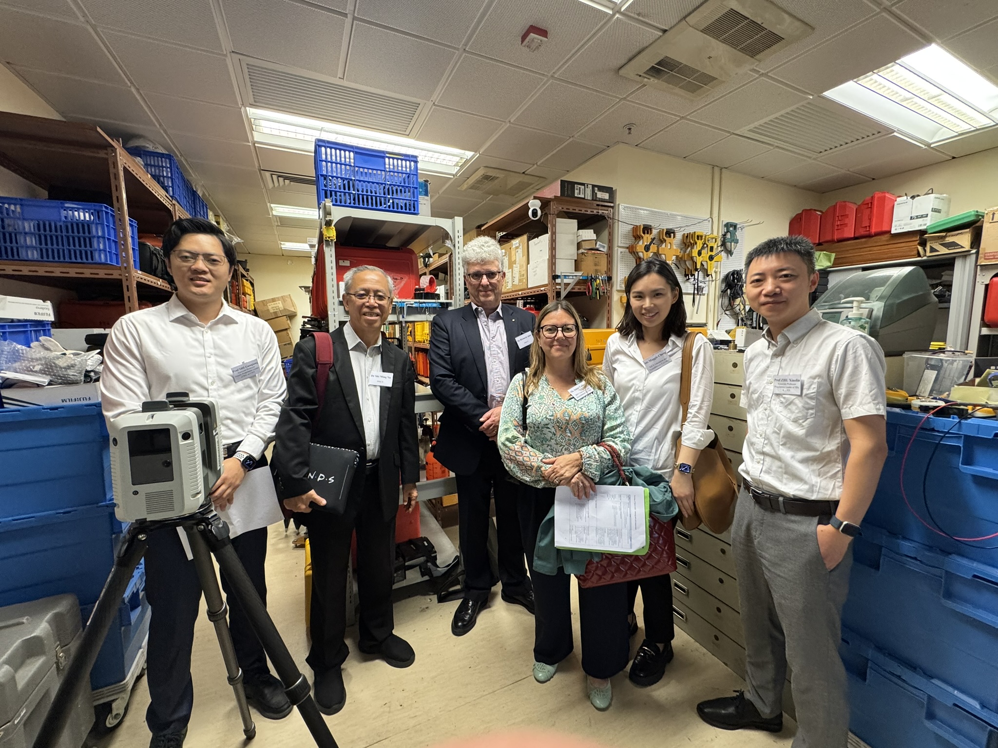 RICS team visiting LSGI’s facilities