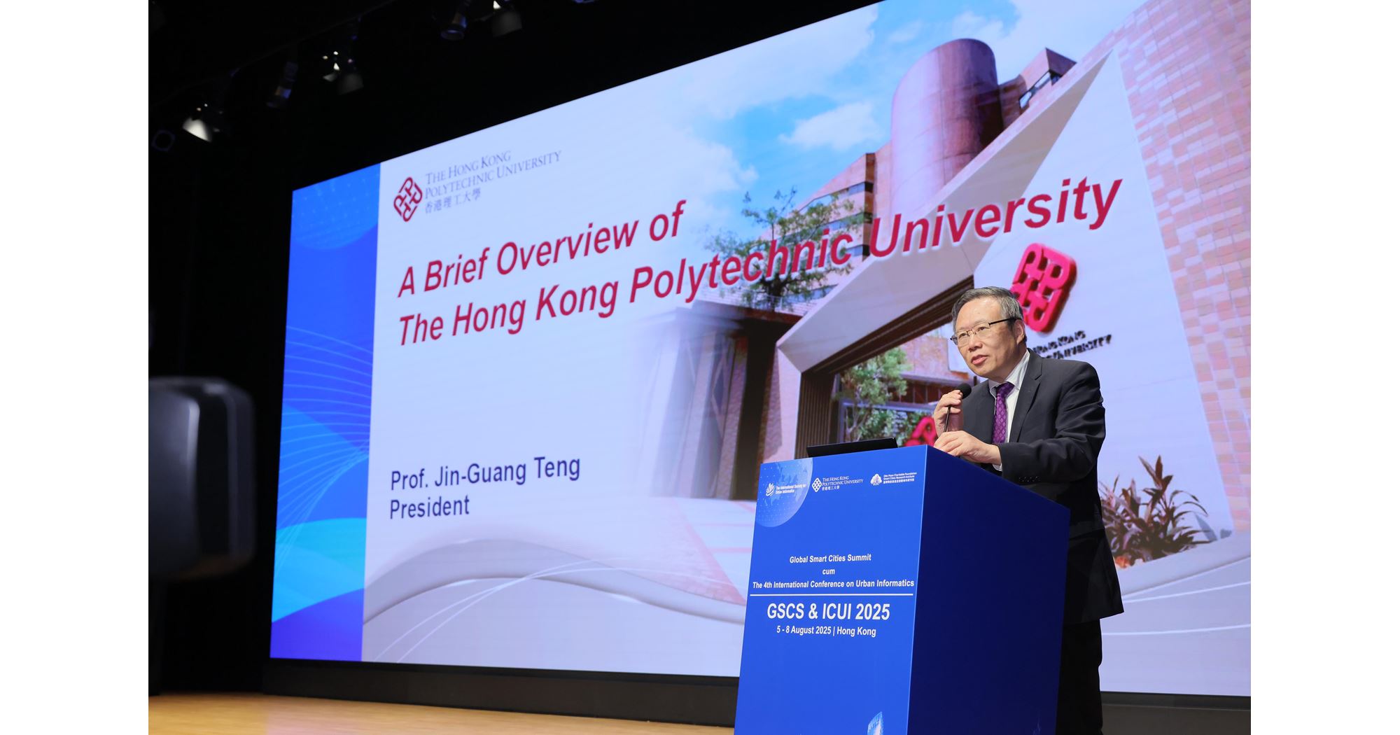 Prof. Jin-Guang Teng, PolyU President said that through SCRI under the PAIR, the University will further integrate interdisciplinary research capabilities to drive sustainable development in Hong Kong and cities worldwide.