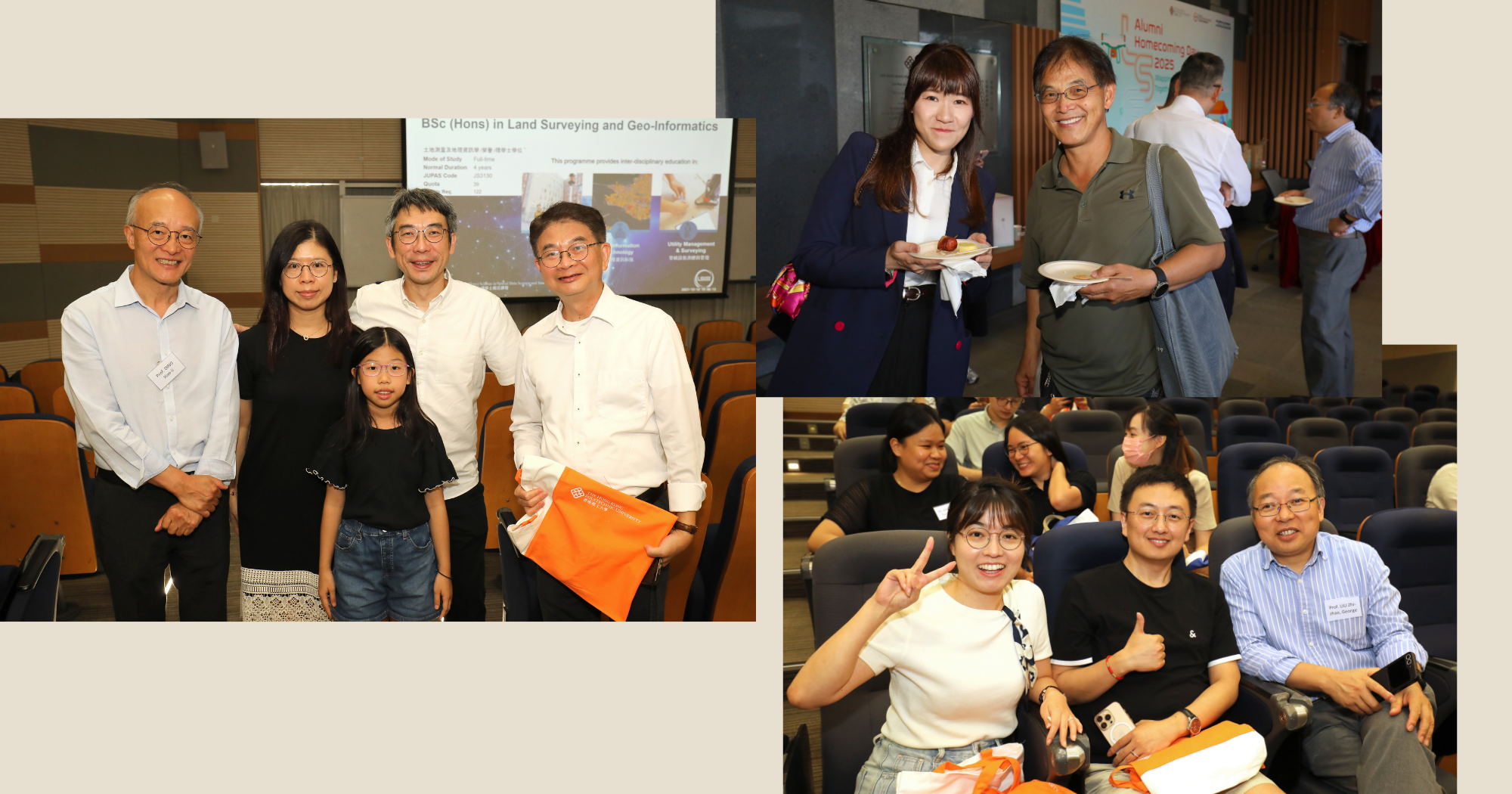 Alumni enjoyed joyful moments gathering with LSGI academic staff at the event.
