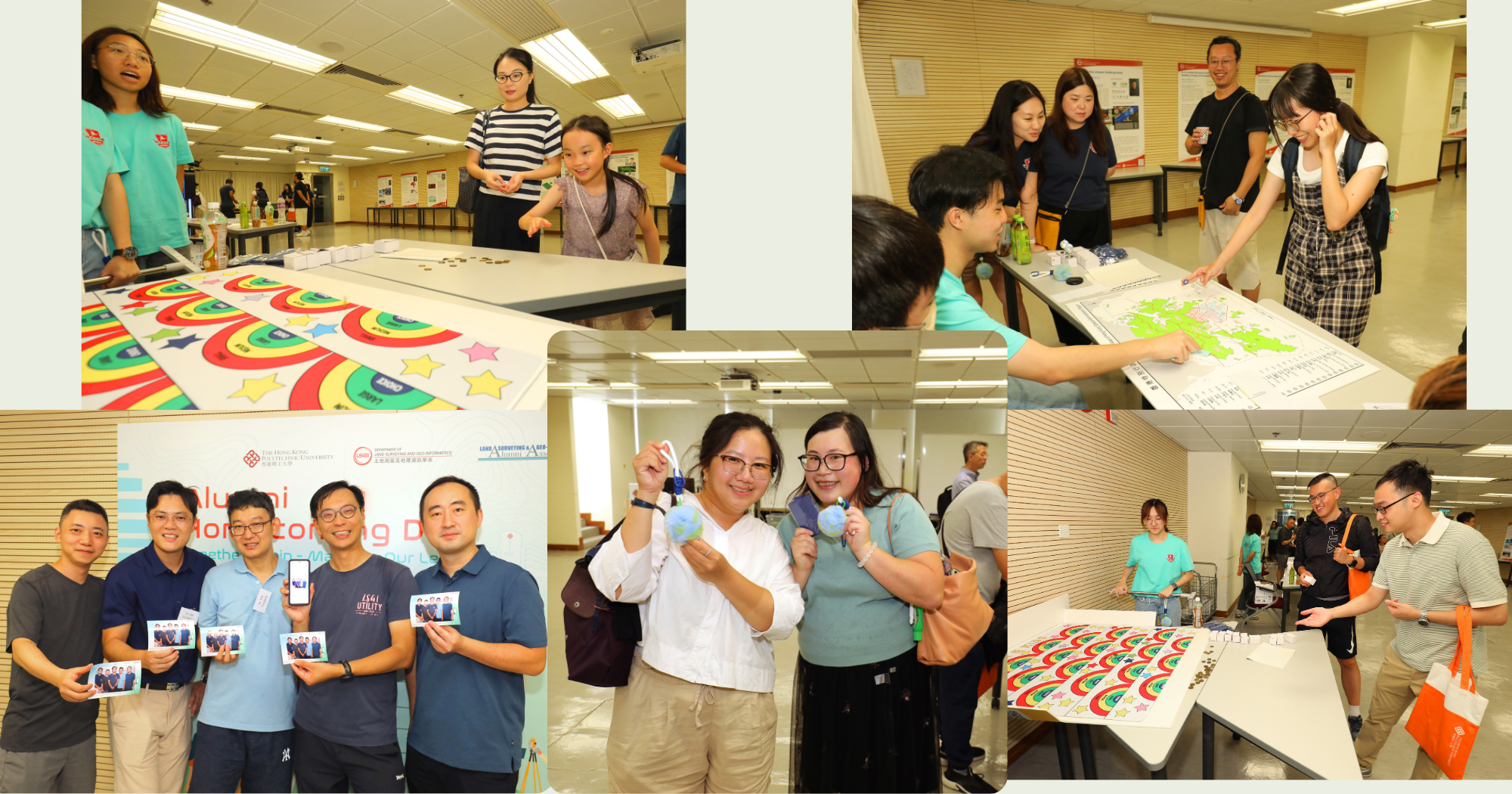 Games and a photo booth were set up at Z212 for alumni to enjoy and capture memorable moments.